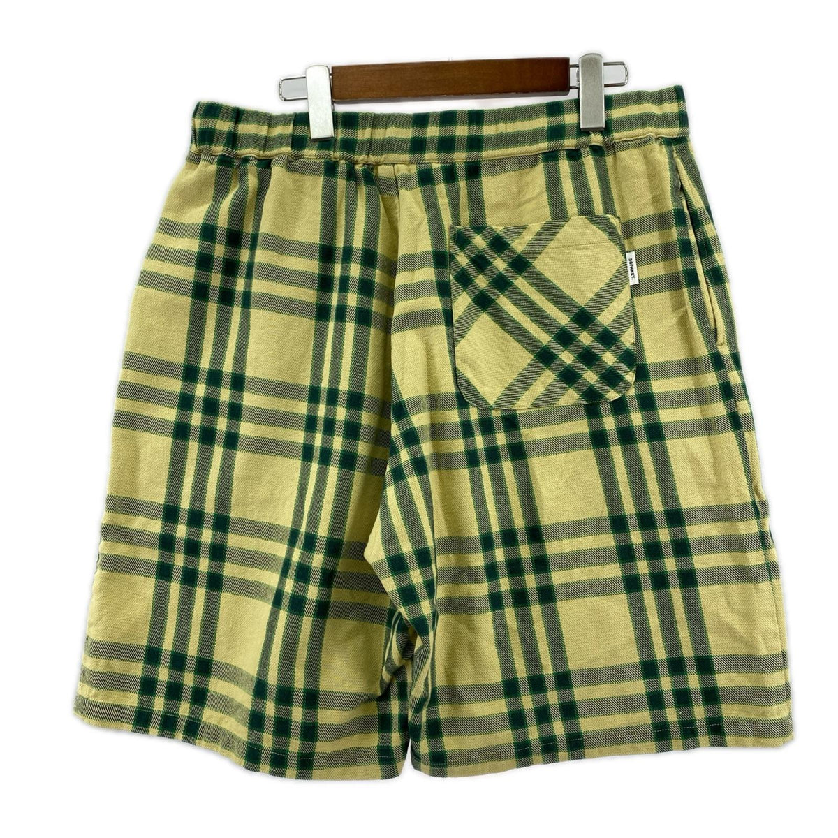 ショートパンツ SOPHNET.EASY SHORT ﾁｪｯｸｼｮｰﾂ ﾍﾞｰｼｭ×ｸﾞﾘｰﾝ SOPH-240003 (L) L グリーン