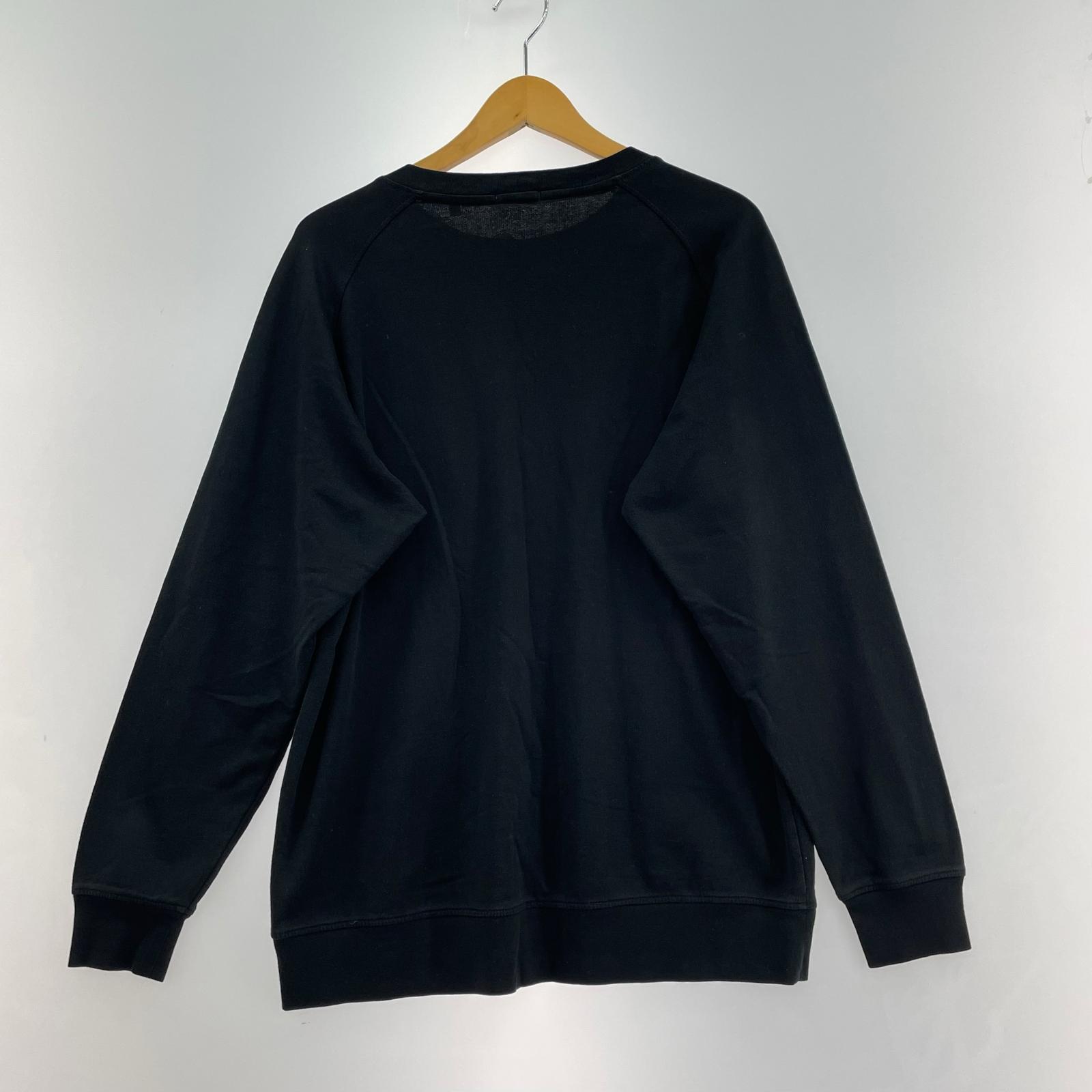 長袖Ｔシャツ コットンシルク 長袖カットソー 黒 (1) R01-05002 1 ブラック