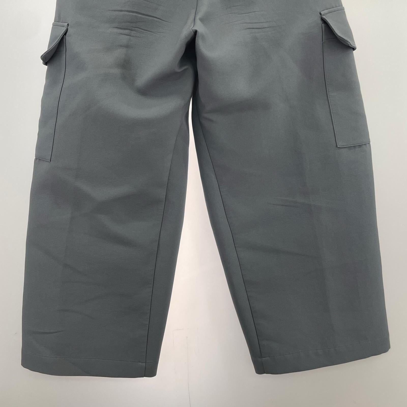 パンツ TECH TWILL WIDE CARGO グレー S