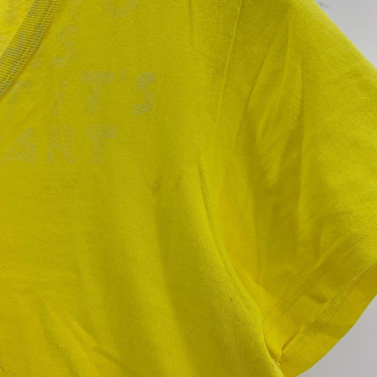 半袖Ｔシャツ MAISON MARTIN MARGIELA ここのえ期 エイズTEE S S イエロー