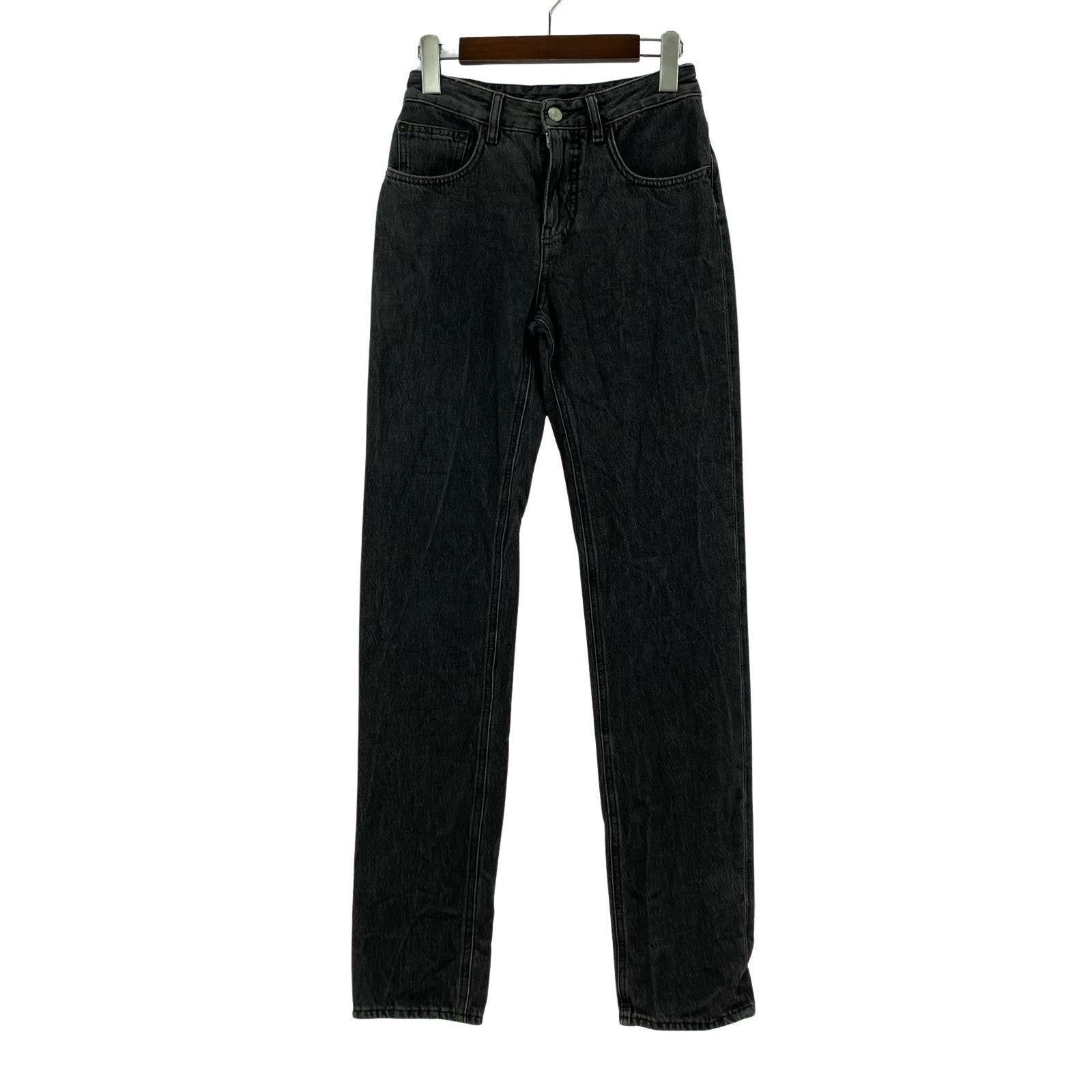 デニムパンツ 19s/s STRAIGHT DENIM PANTS ブラック