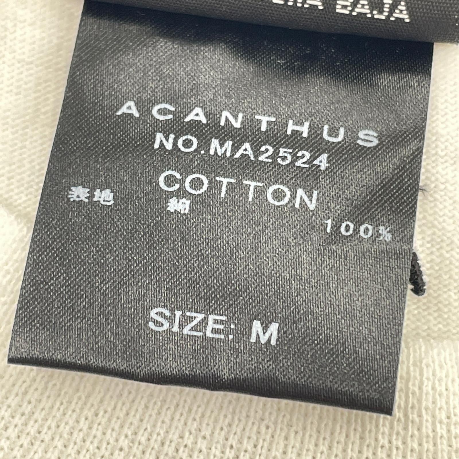 半袖Ｔシャツ ACANTHUS オールドイングリッシュTee M ホワイト