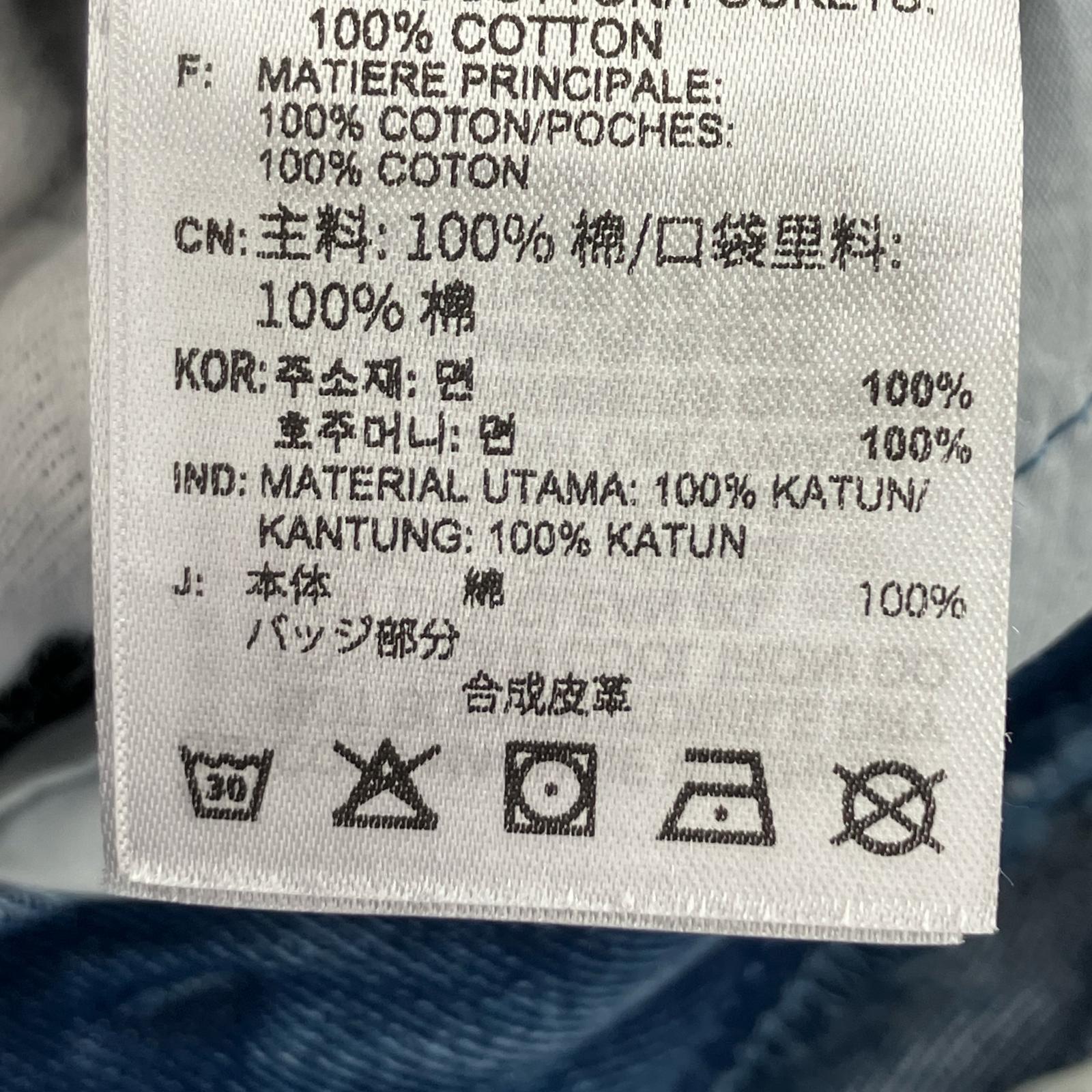 デニムパンツ W DENIM 3ST PT ブルー