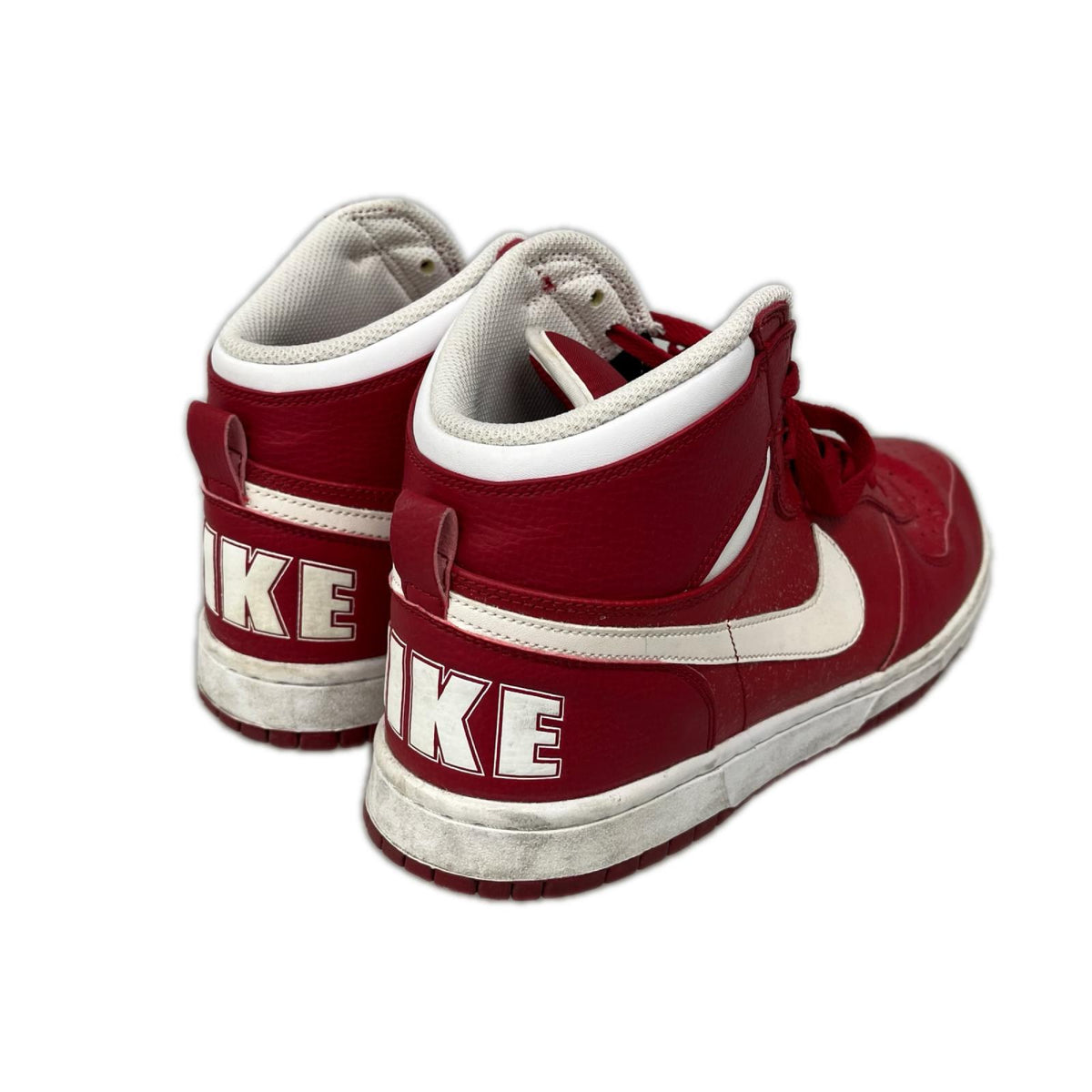 スニーカー BIG NIKE HIGH 赤 338608-610 28.5cm (US10 1/2 UK10 EU47) レッド