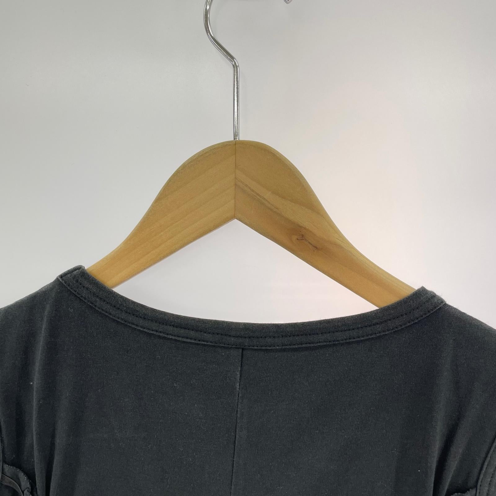 タンクトップ TAO COMME des GARCONS N/Sカットソー 3S-T026 黒 AS2006 ブラック
