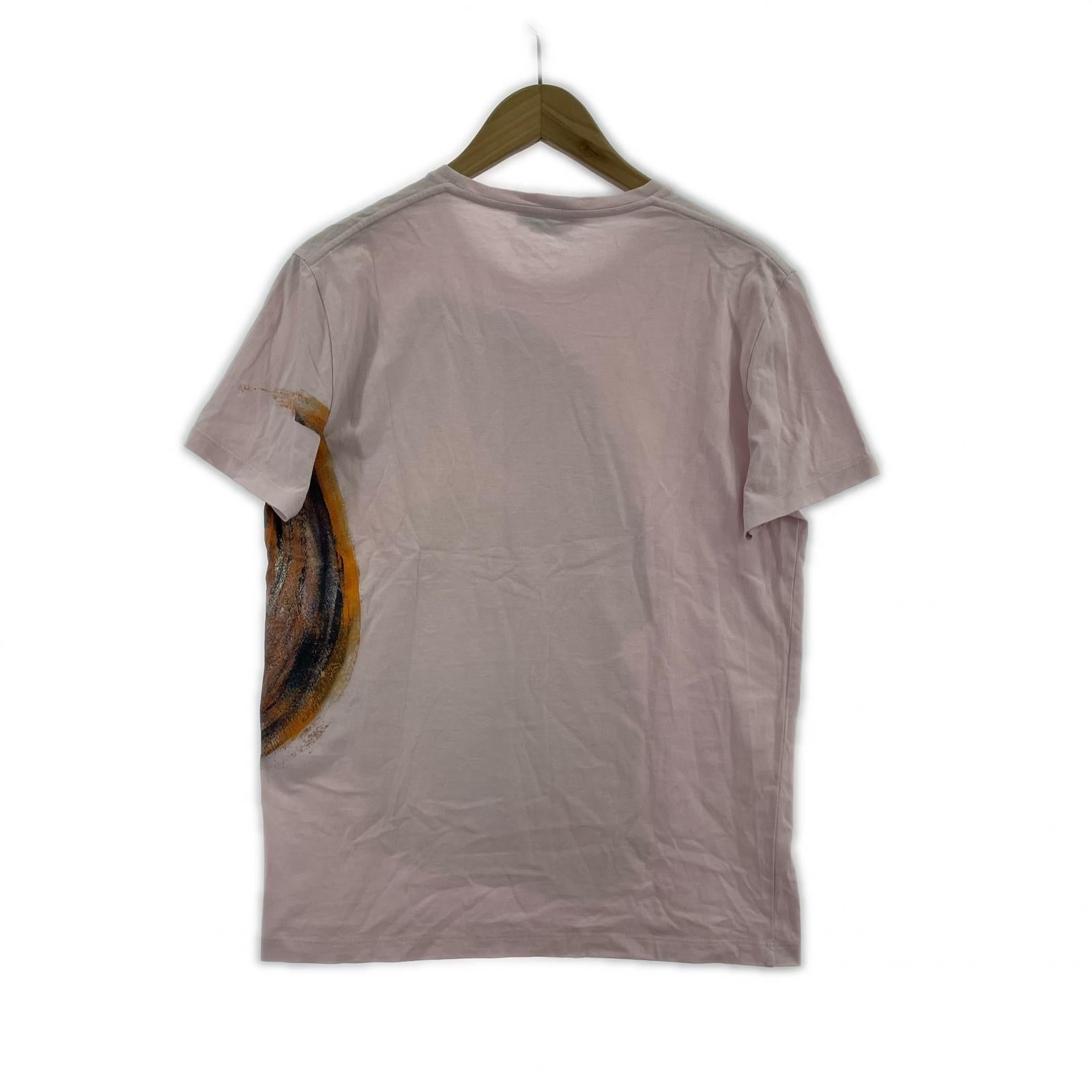半袖Ｔシャツ ART SKULL ピンク ピンク