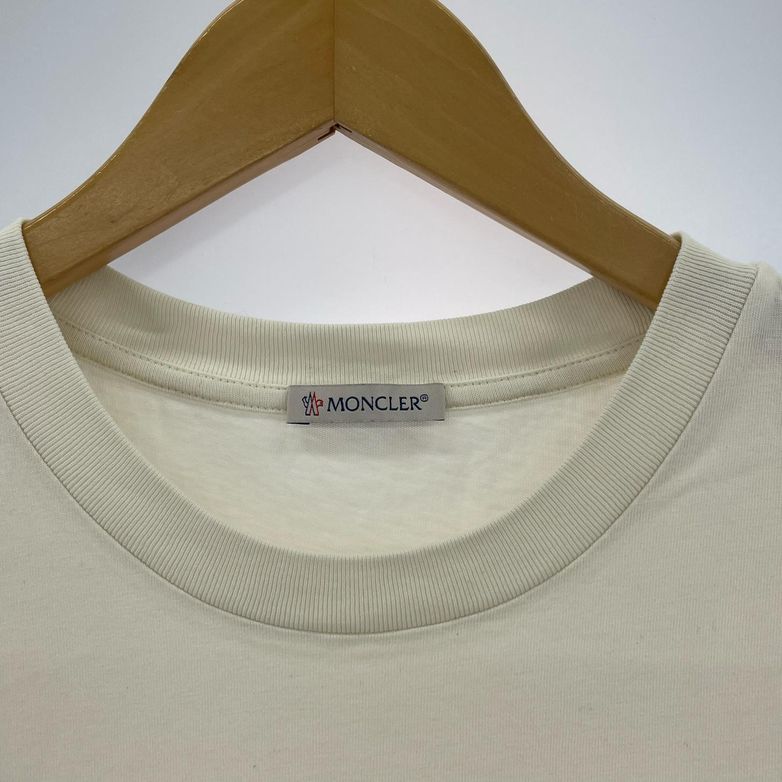 その他トップス MONCLER　Tシャツ　ホワイト　L　K10918C00011 89AJS L ホワイト