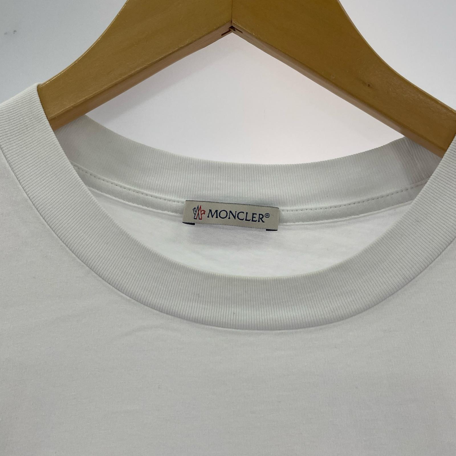 その他トップス MONCLER　Tシャツ　ホワイト　M　J10918C00025 829H8 M ホワイト