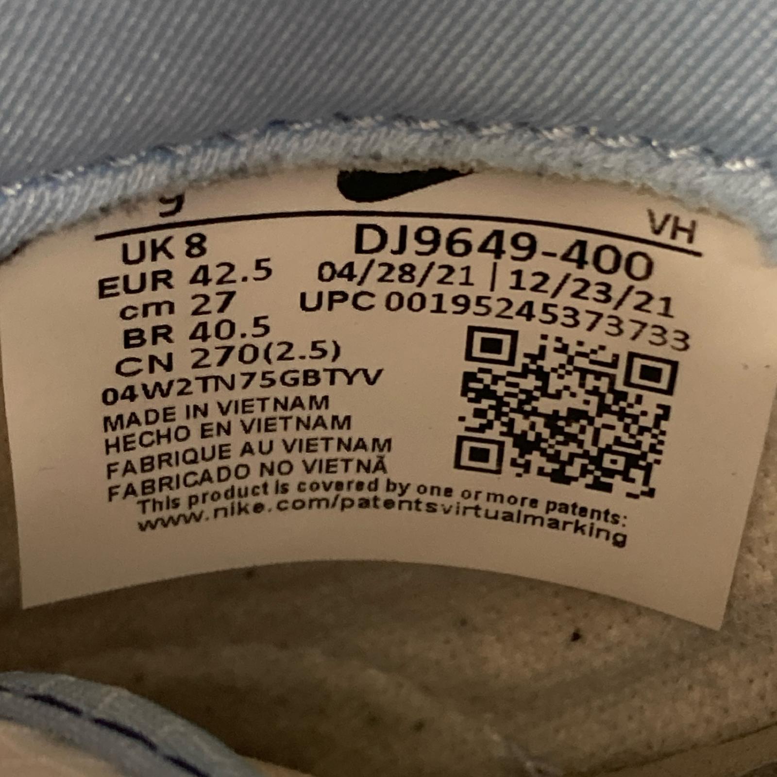 スニーカー DUNK LOW UNION HYPER ROYAL 27.0cm 27cm (US9 UK8 1/2 EU44) ブルー