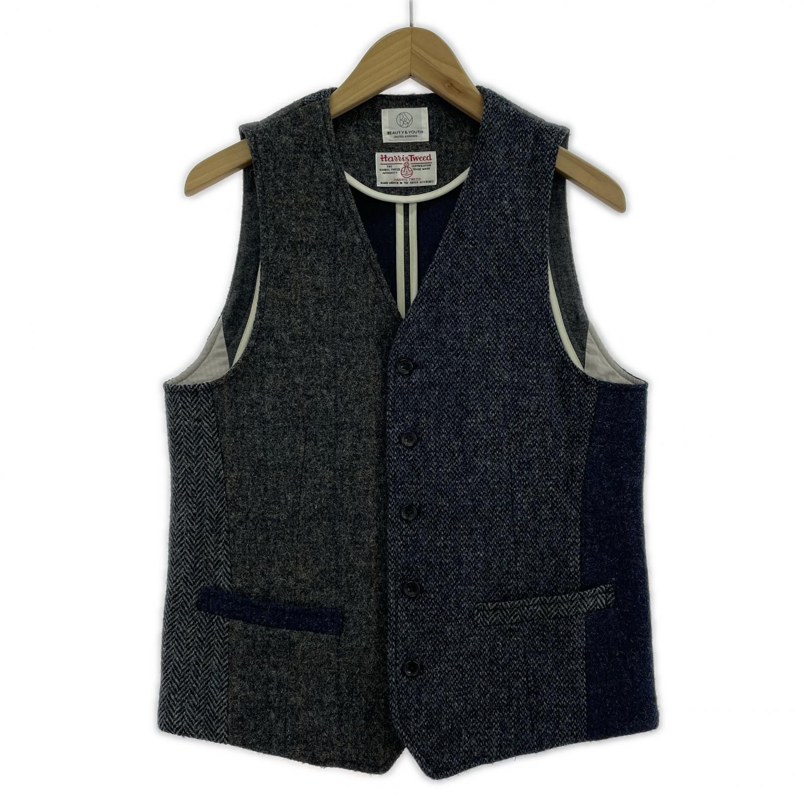 その他アウター × Harris Tweed ベスト M