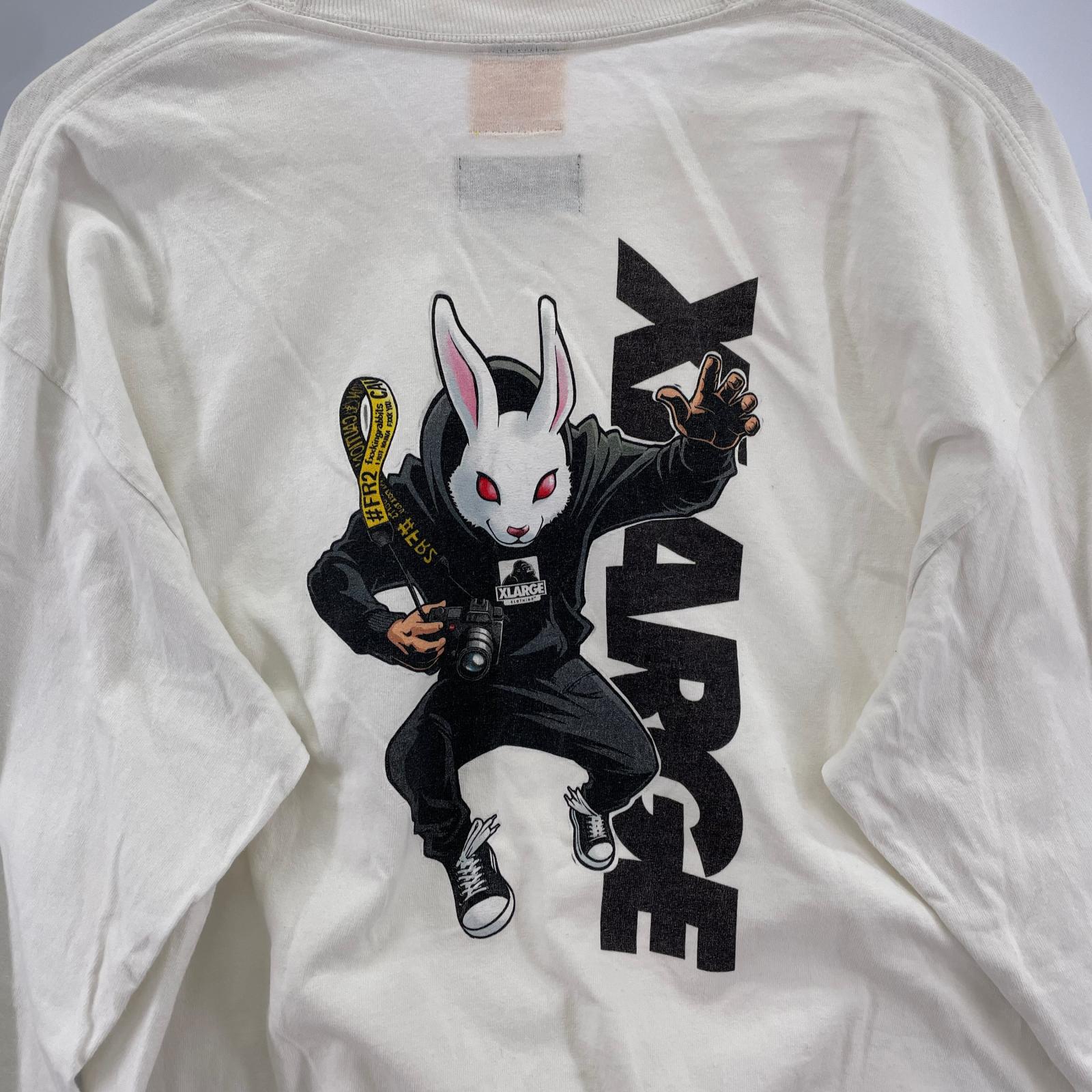 長袖Ｔシャツ XLARGE MOON CHASER TEE ホワイト