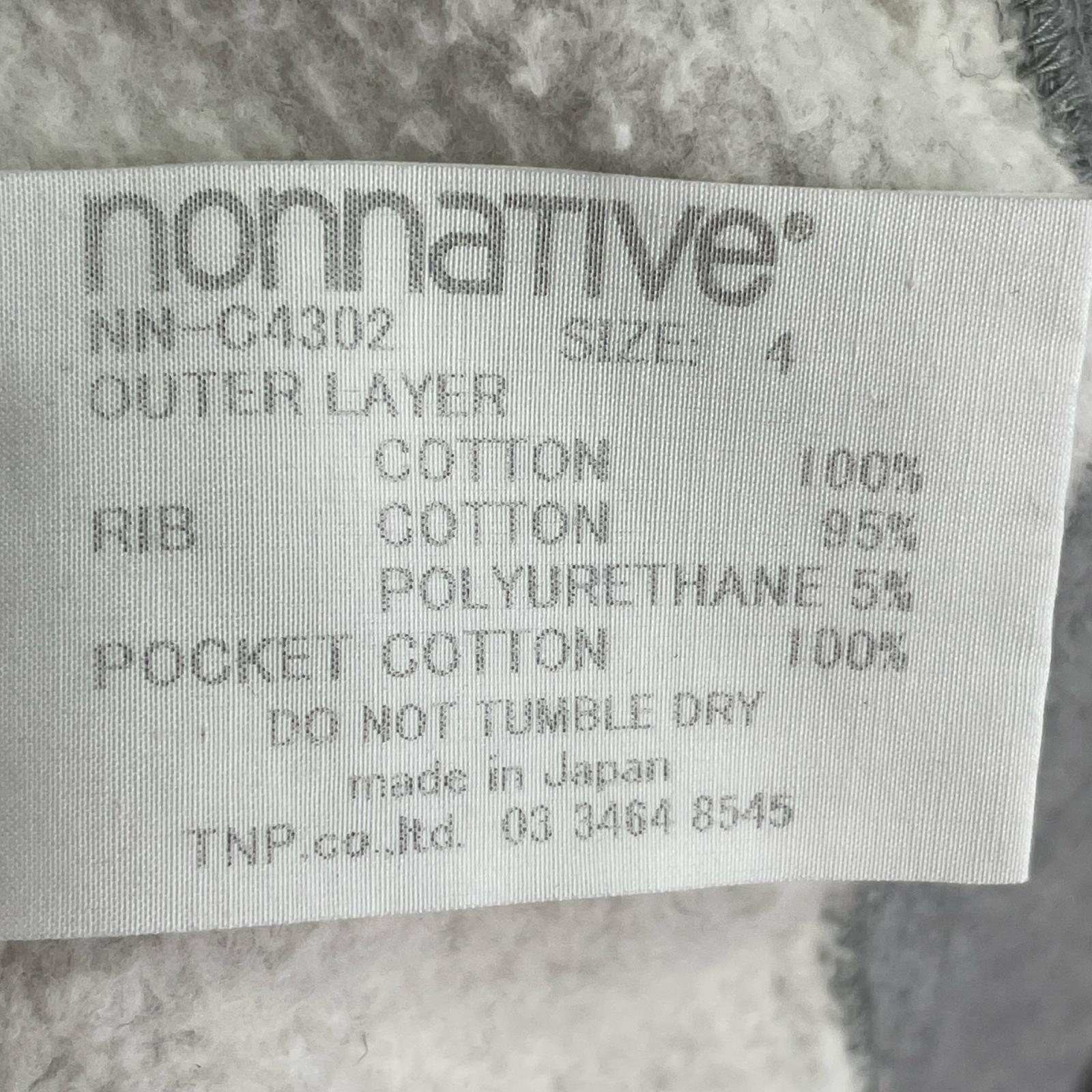 パーカー nonnative 23AW DWELLER HOODY PO COTTON SWEAT 4 グレー 4 グレー