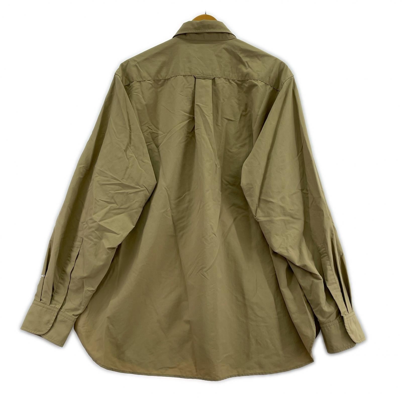 長袖シャツ PERTEX ナイロンシャツ (M) M ベージュ