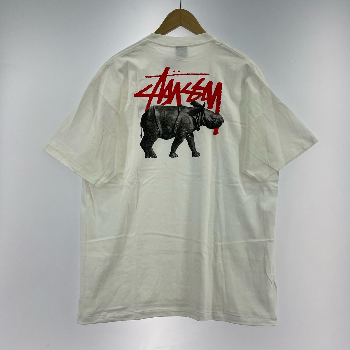 その他トップス STUSSY LITTLERHINO　Tシャツ　ホワイト　XL ホワイト