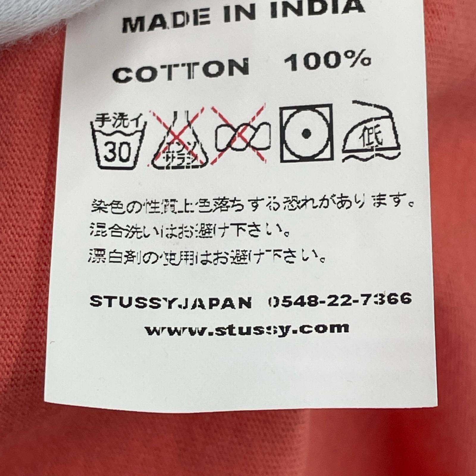 その他トップス STUSSY IST　Tシャツ　サーモンピンク　XL