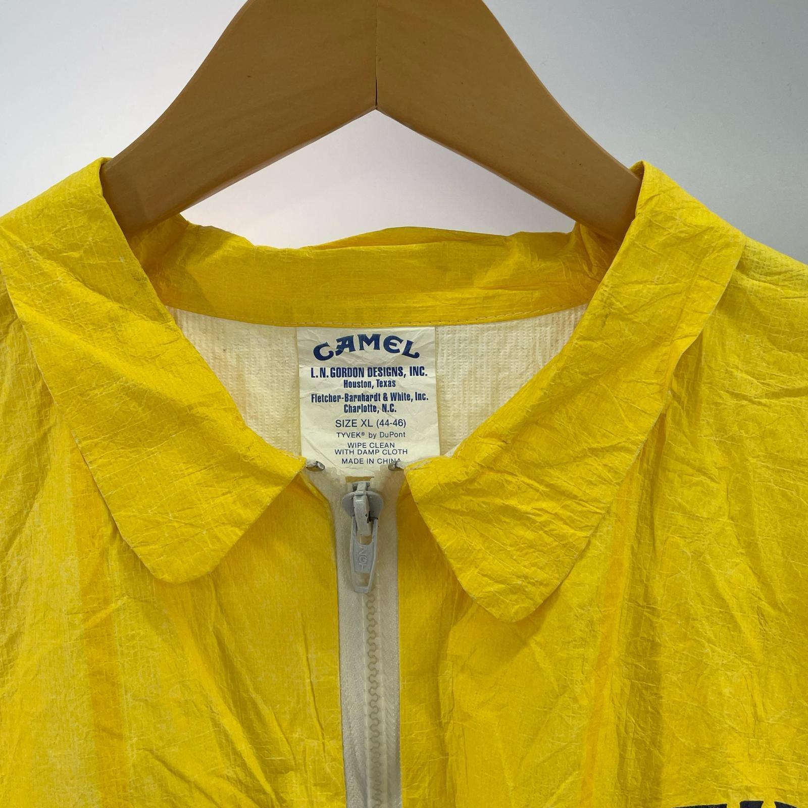 ジャケット CAMEL　ペーパージャケット　（XL） イエロー