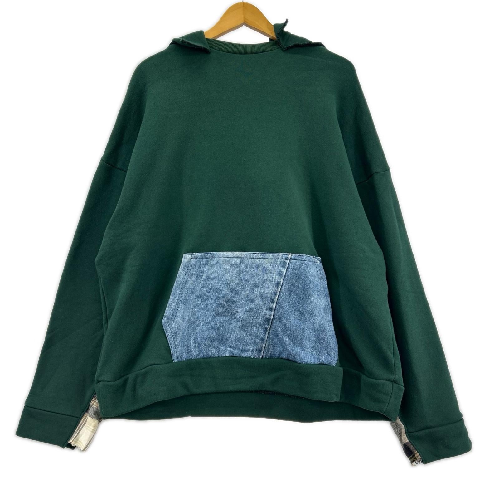 パーカー MADEFFECT 後付けﾊﾟｰｶｰ 緑 （XL） グリーン