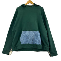 パーカー MADEFFECT 後付けﾊﾟｰｶｰ 緑 （XL） グリーン