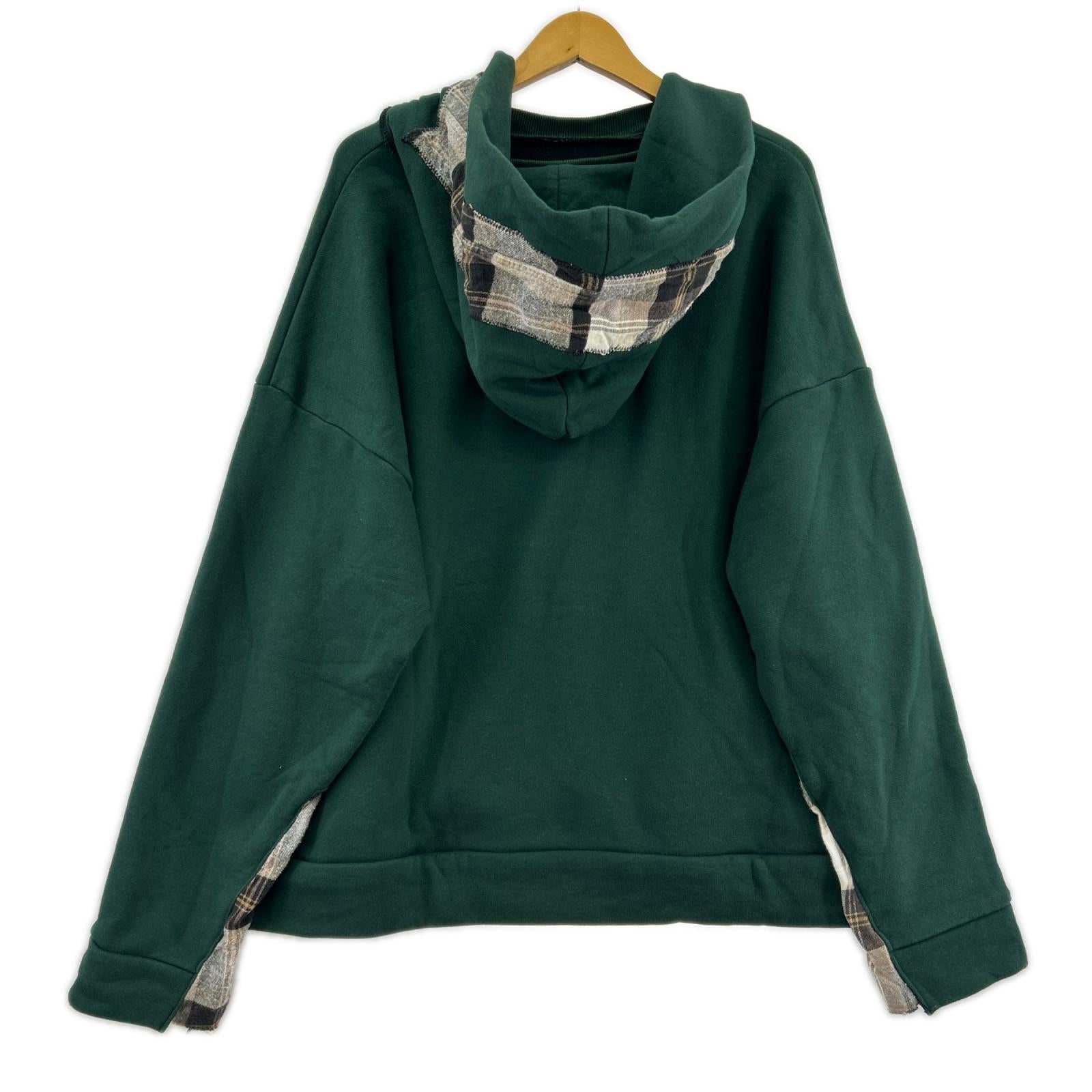 パーカー MADEFFECT 後付けﾊﾟｰｶｰ 緑 （XL） グリーン