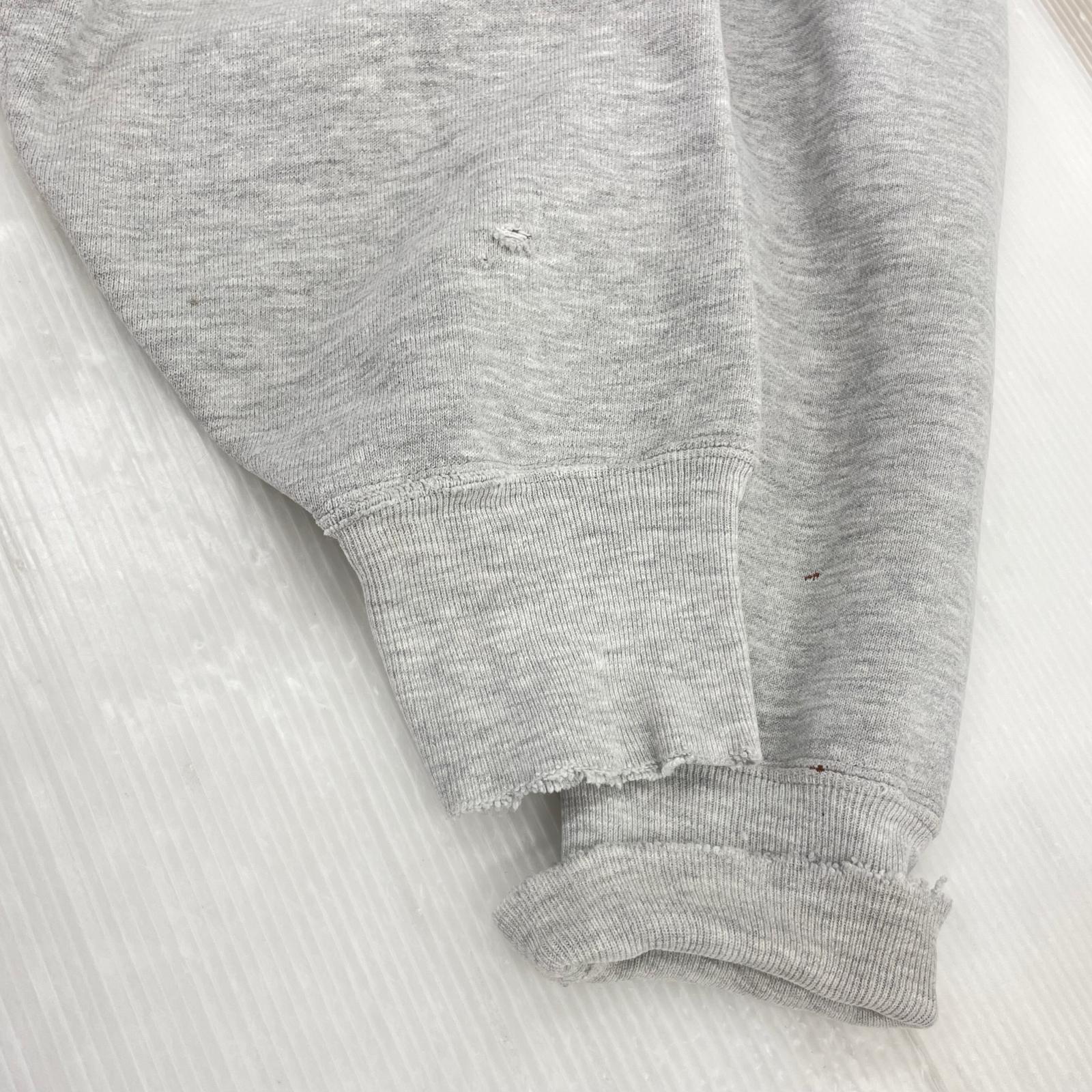スウェット ９０s/XL/目無し グレー