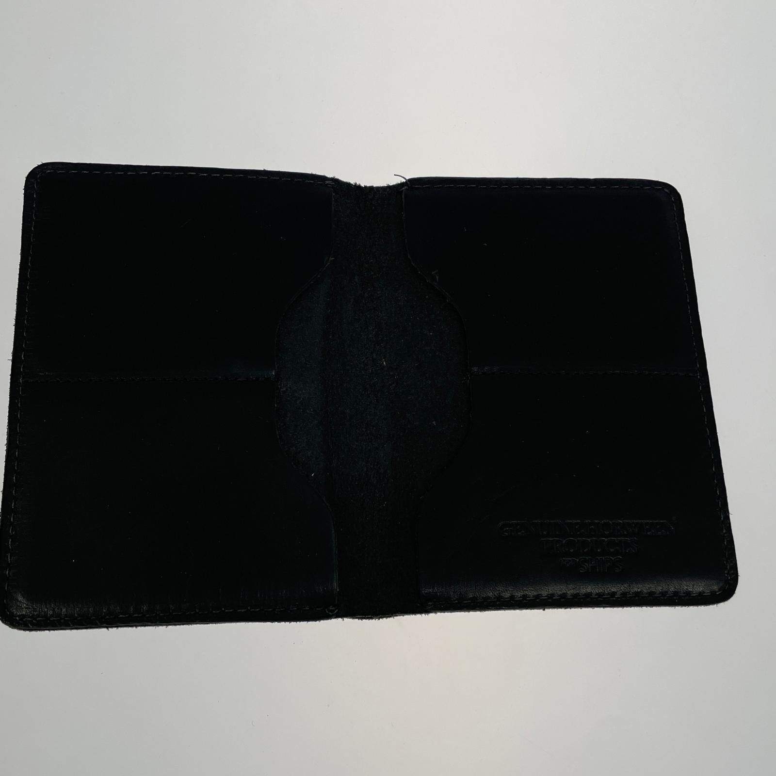 札入れ genuine horween products 二ツ折リ財布 ブラック