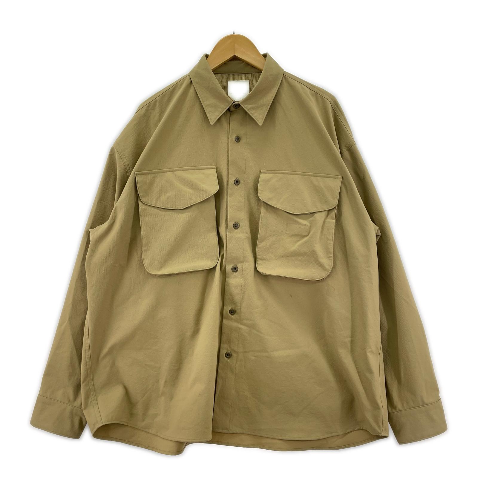 長袖シャツ TECH FISHING SHIRT ベージュ ベージュ