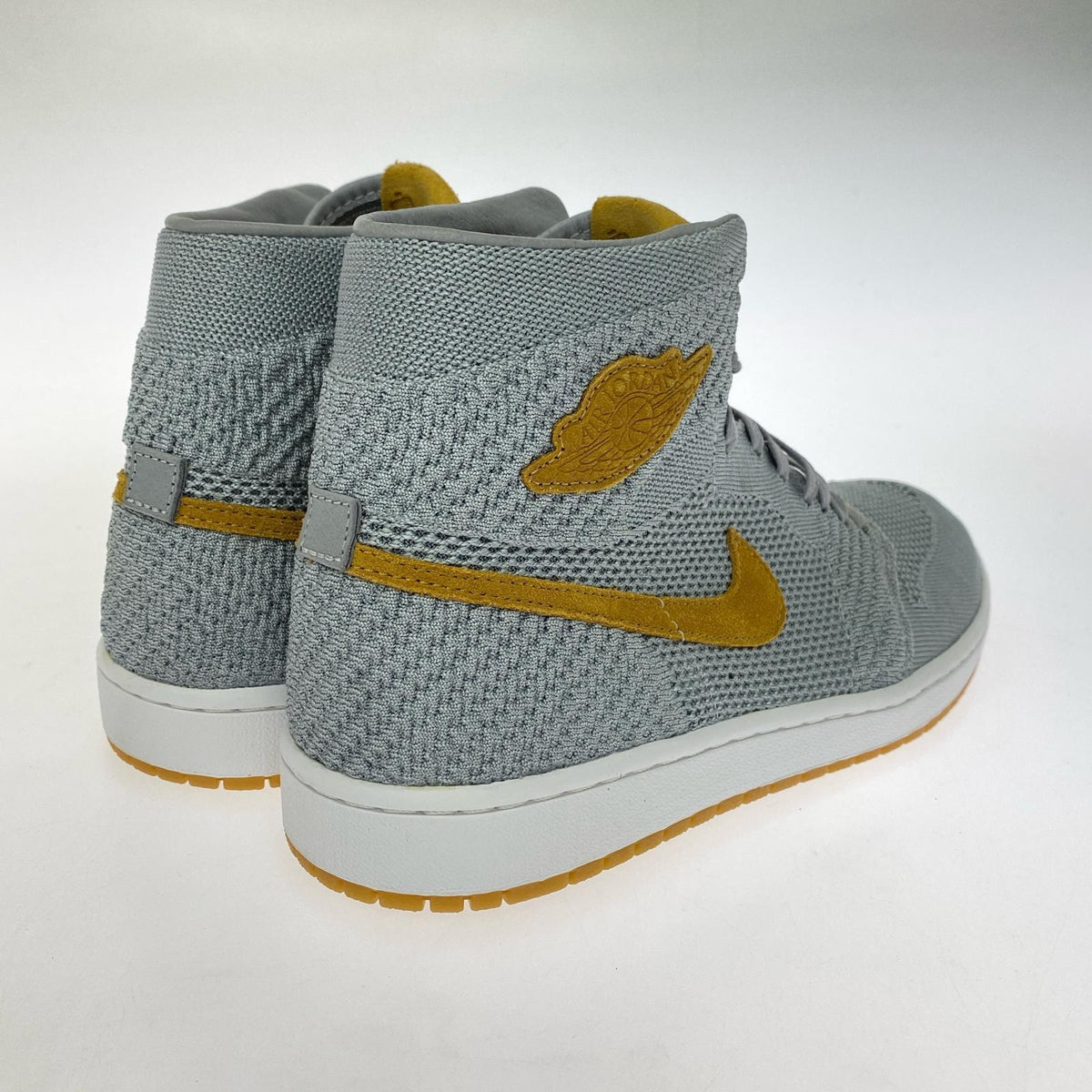 スニーカー AIR JORDAN 1 RETRO HIGH FLYKNIT (28.5㎝) 28.5cm (US10 1/2 UK10 EU47) グレー