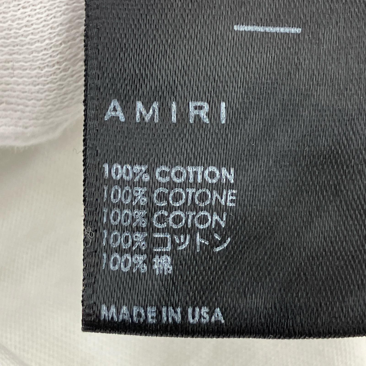 半袖Ｔシャツ AMIRI 24SS ANGEL TEE プリントTee Ｌ ホワイト L ホワイト