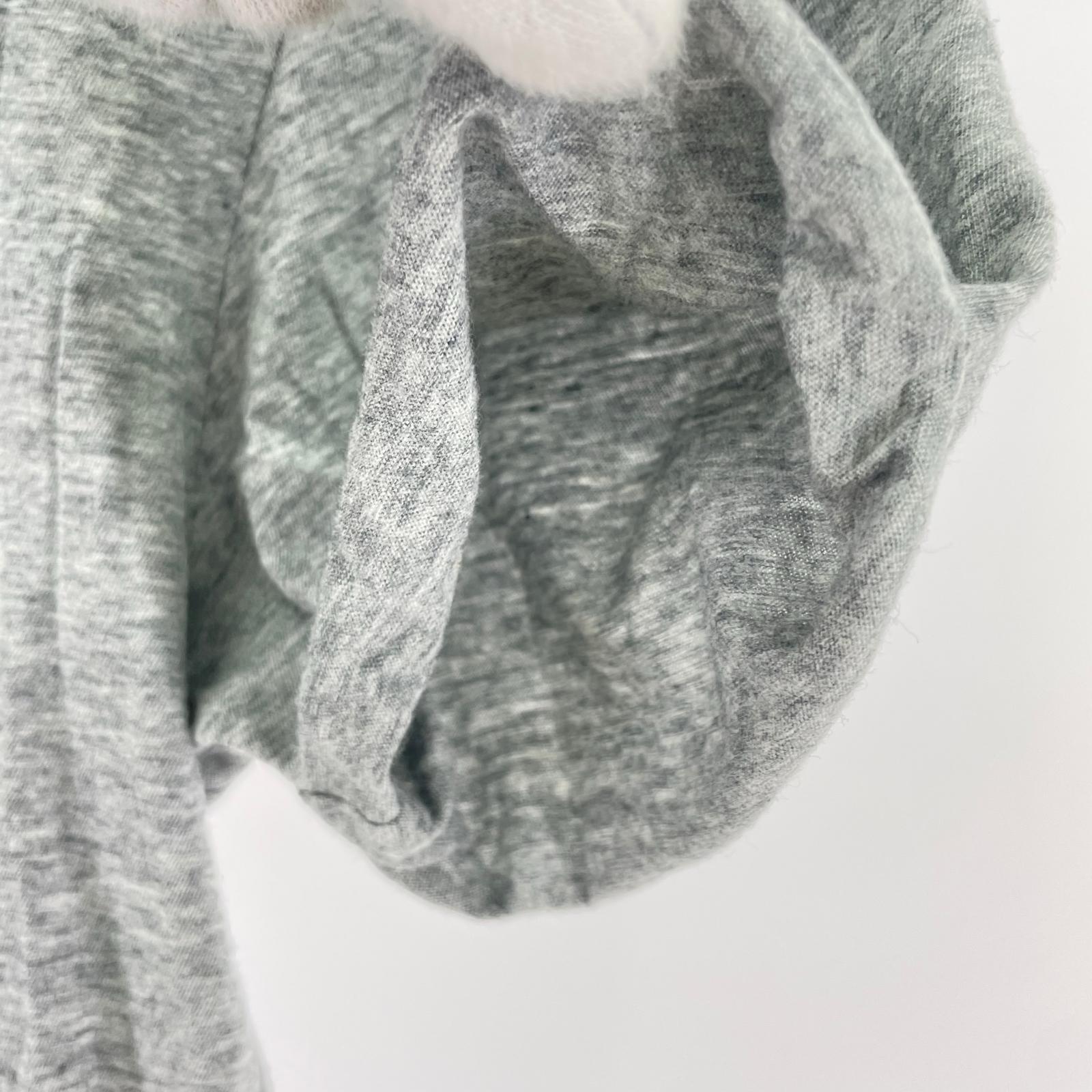 半袖Ｔシャツ チェーン カットアウト 灰 (40) 40 グレー