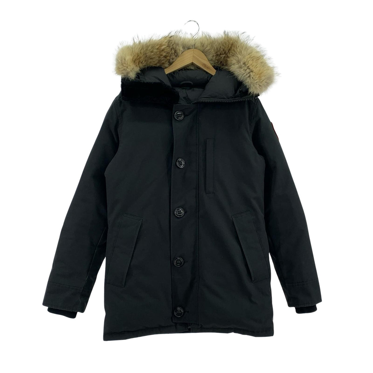 ダウンジャケット JASPER PARKA ﾀﾞｳﾝｼﾞｬｹｯﾄ（S）BLK S ブラック