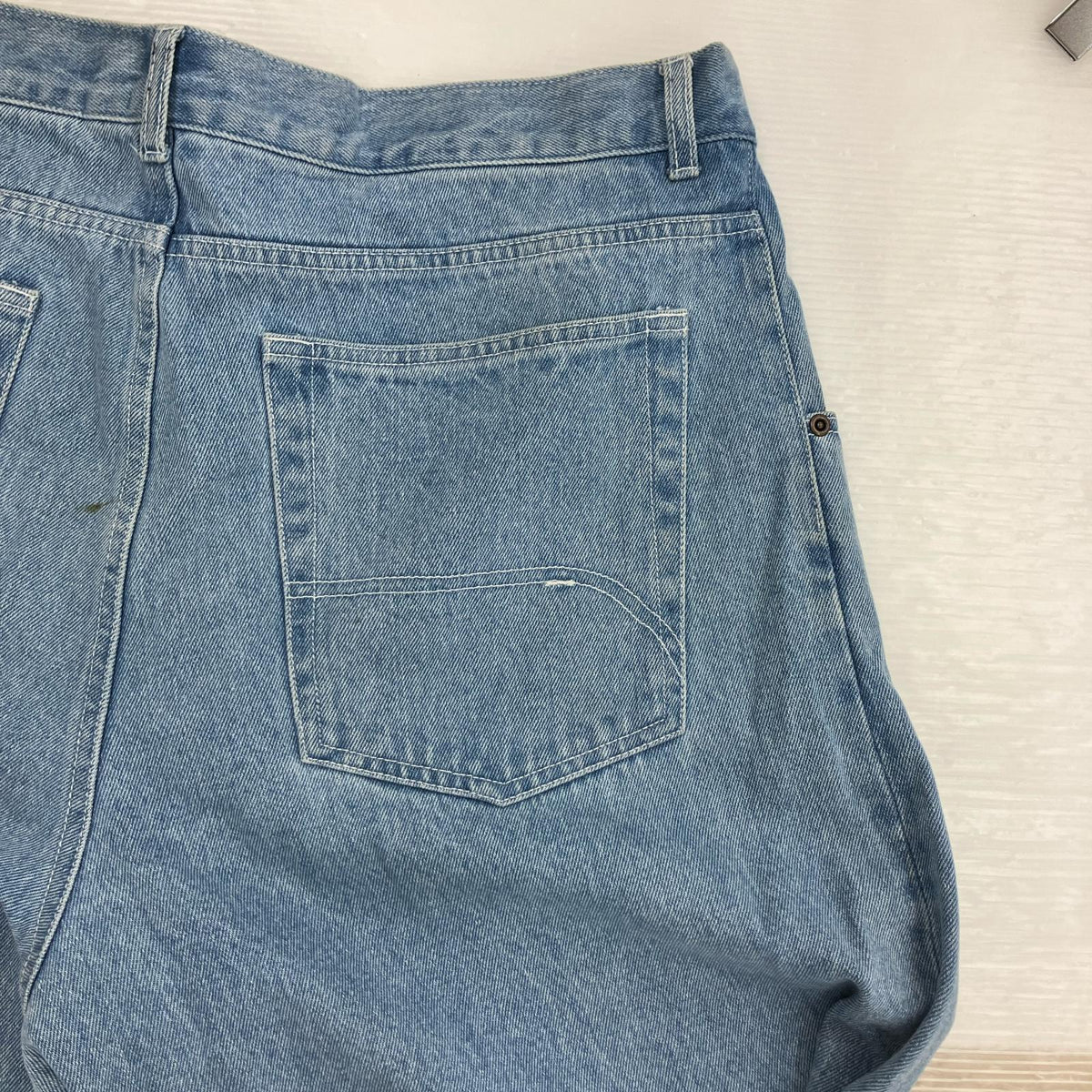 デニムパンツ Lafayette SauRas Being SUPER BAGGIE DENIM PANTS XL IDG