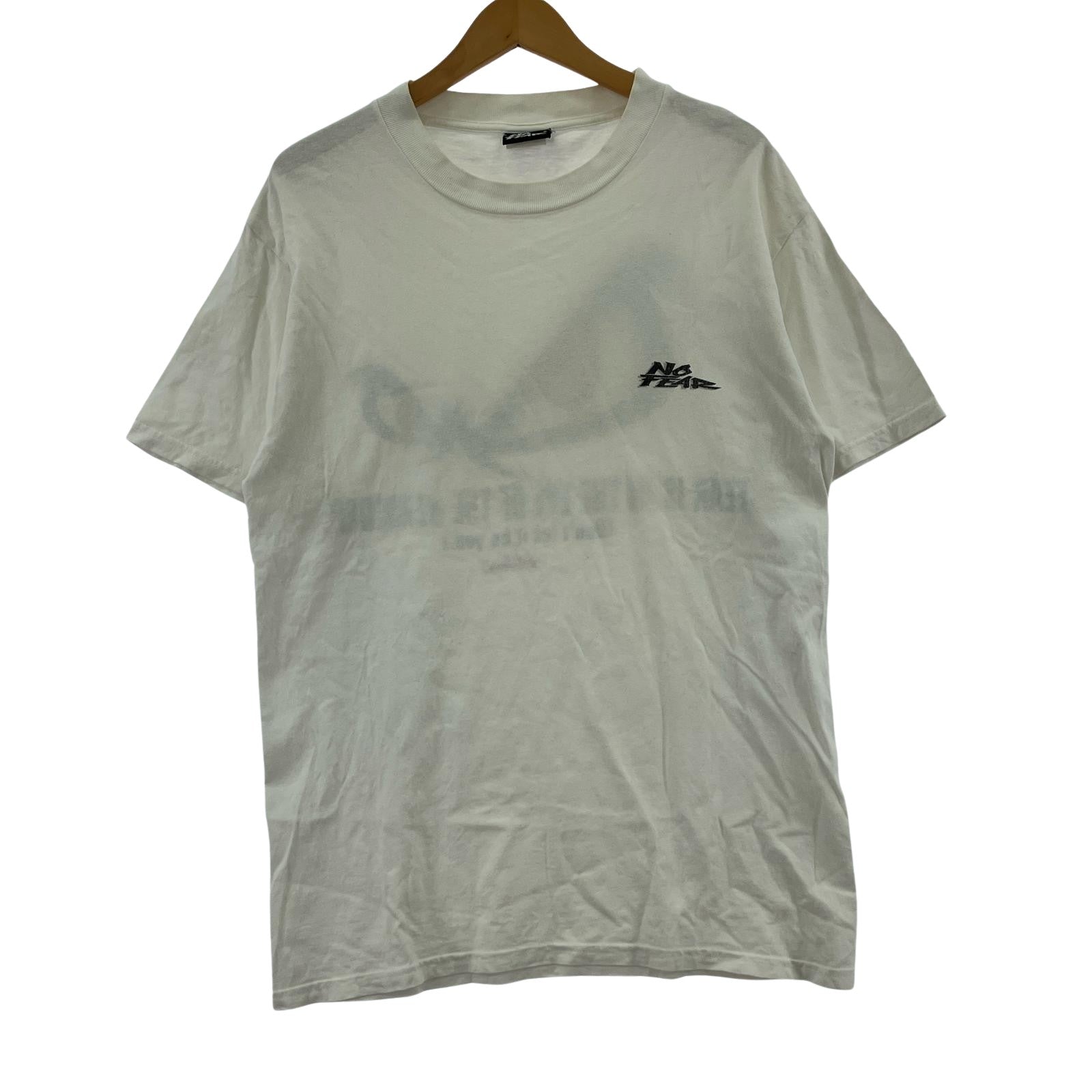 半袖Ｔシャツ 00s NO FEAR 両面プリントT ホワイト ホワイト