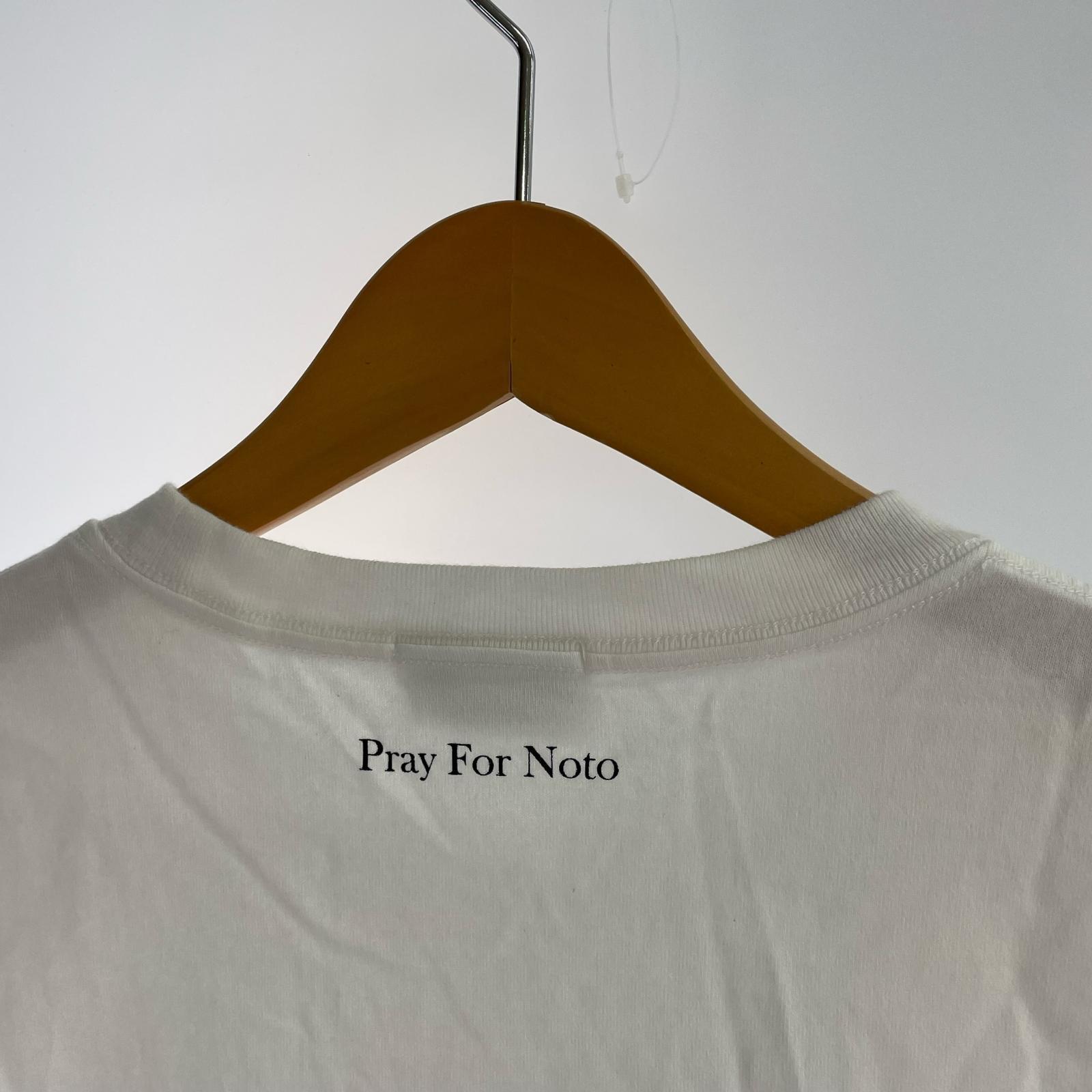 半袖Ｔシャツ 24SS Pray for Noto Tee 白 M M ホワイト