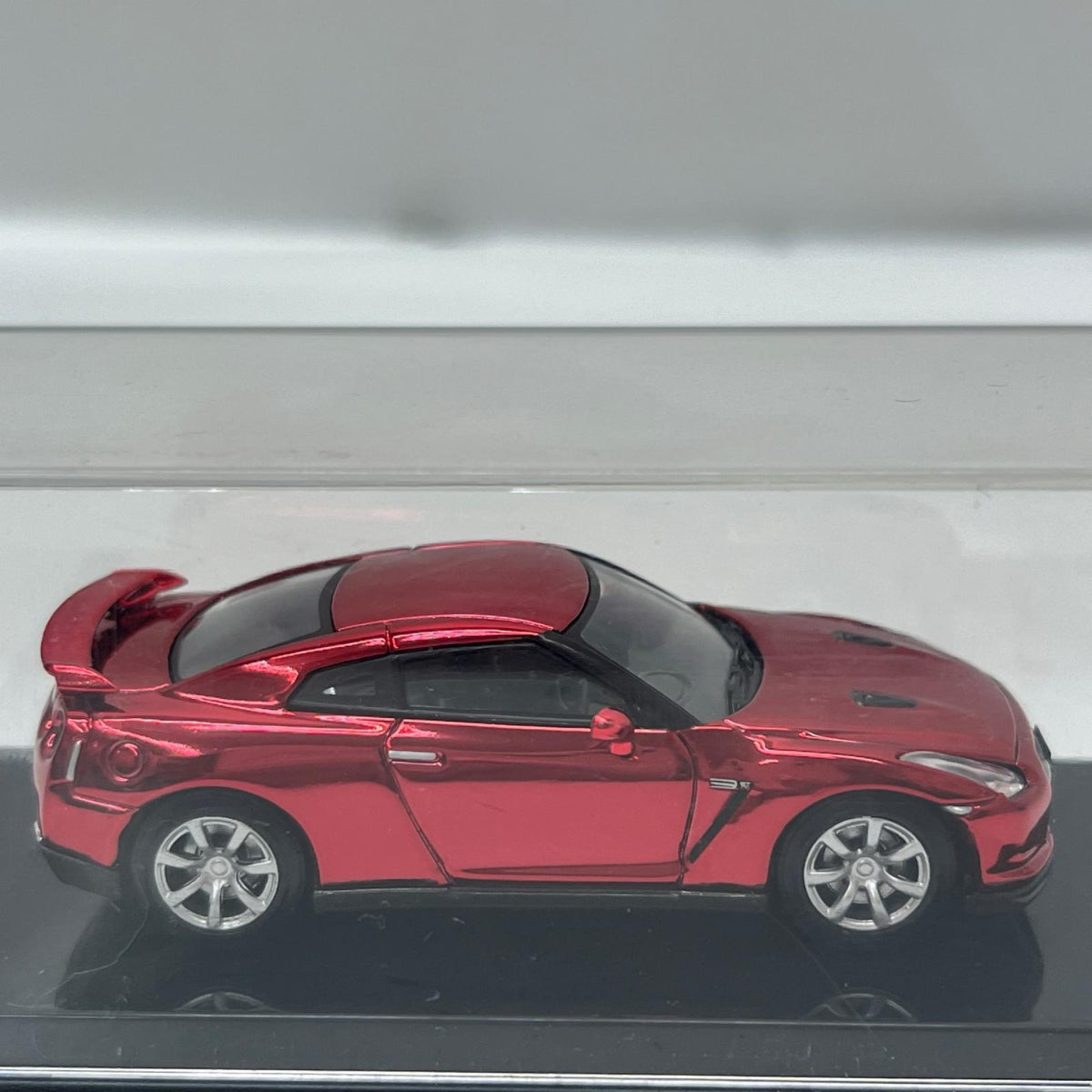 1/64 京商 GT-R クロームレッド 1/64 ニッサン GT-R R35 レッドクローム 京商 ミニカーその他