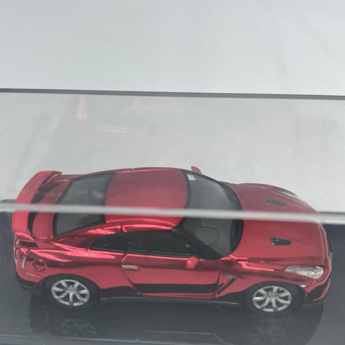 1/64 京商 GT-R クロームレッド 1/64 ニッサン GT-R R35 レッドクローム 京商 ミニカーその他