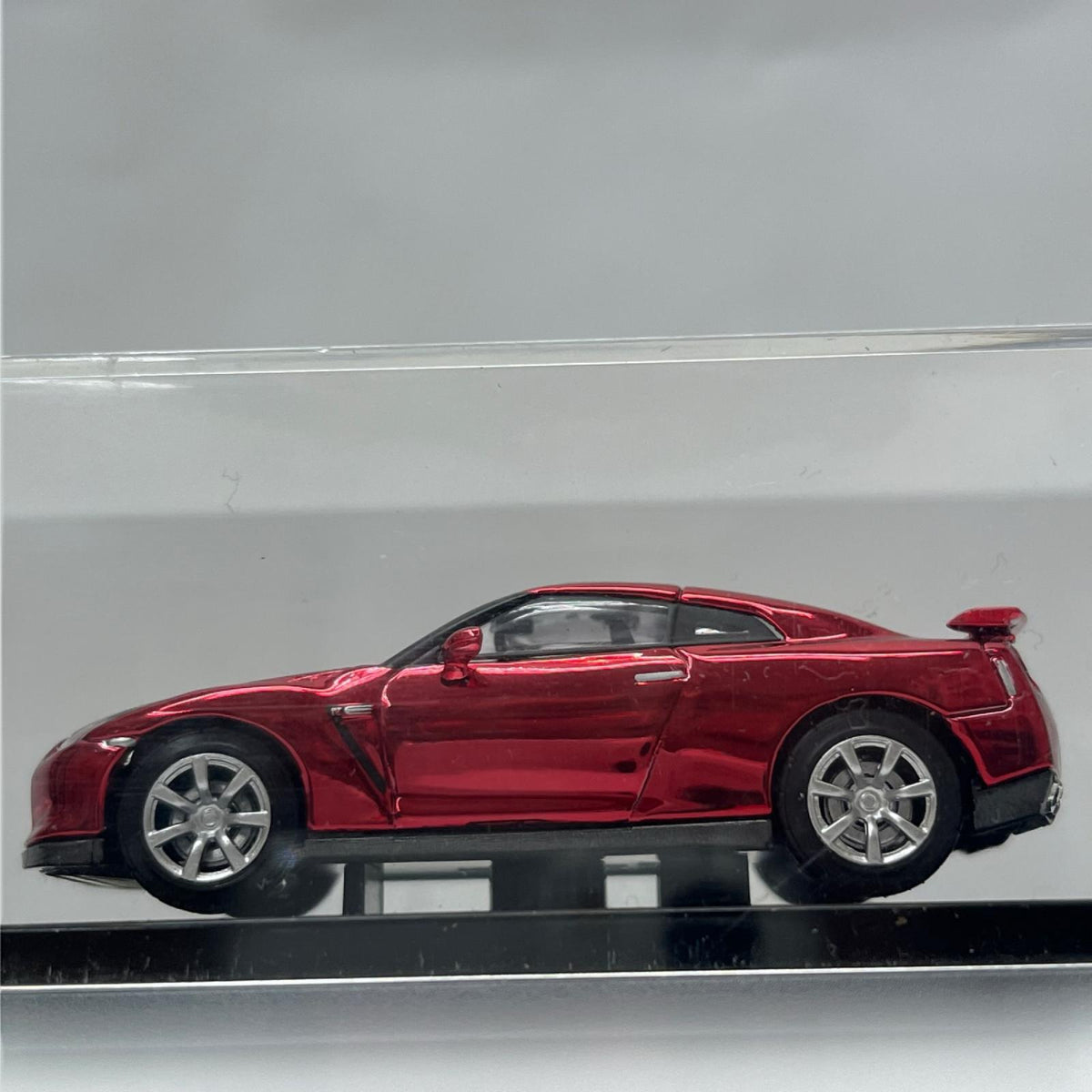 1/64 京商 GT-R クロームレッド 1/64 ニッサン GT-R R35 レッドクローム 京商 ミニカーその他