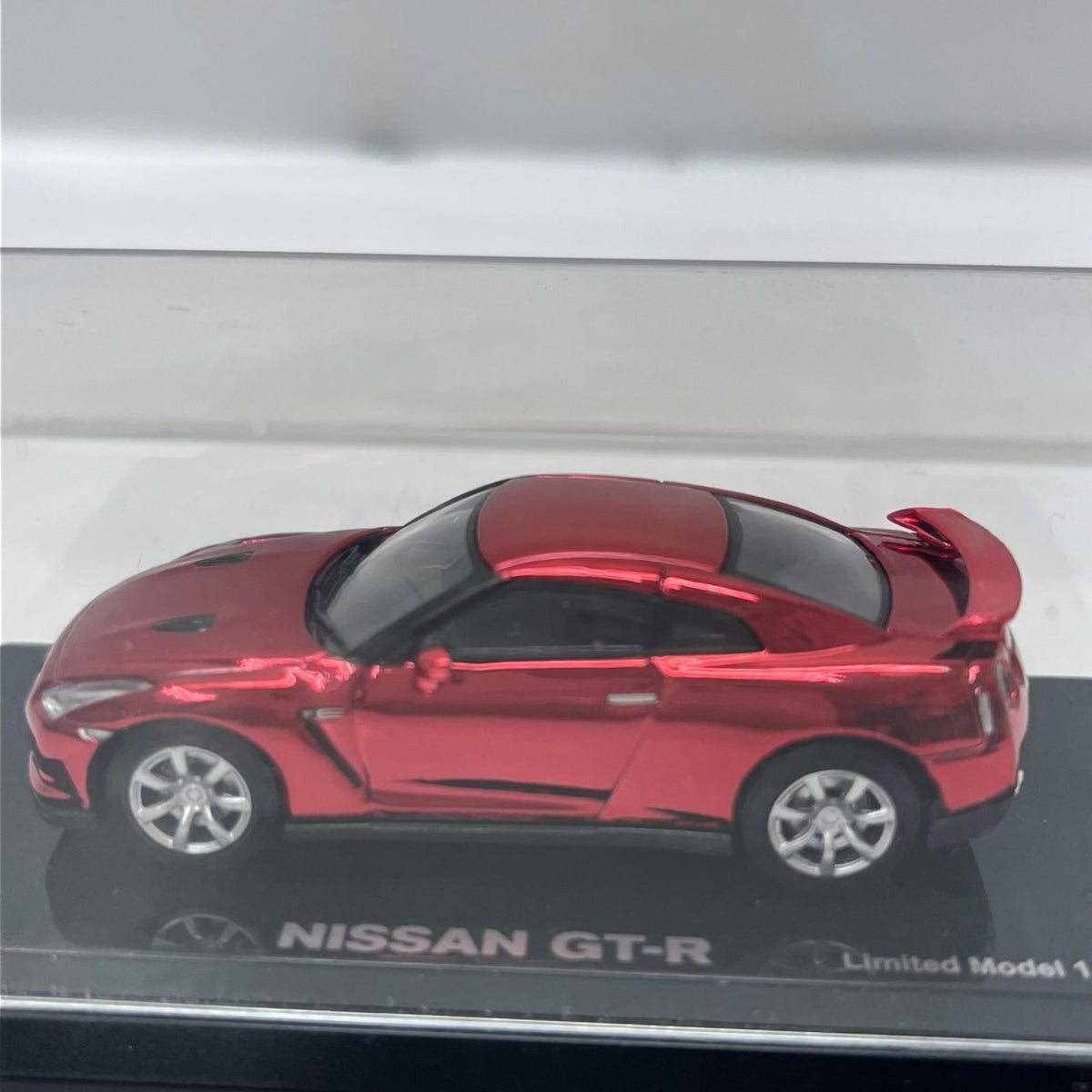 1/64 京商 GT-R クロームレッド 1/64 ニッサン GT-R R35 レッドクローム 京商 ミニカーその他