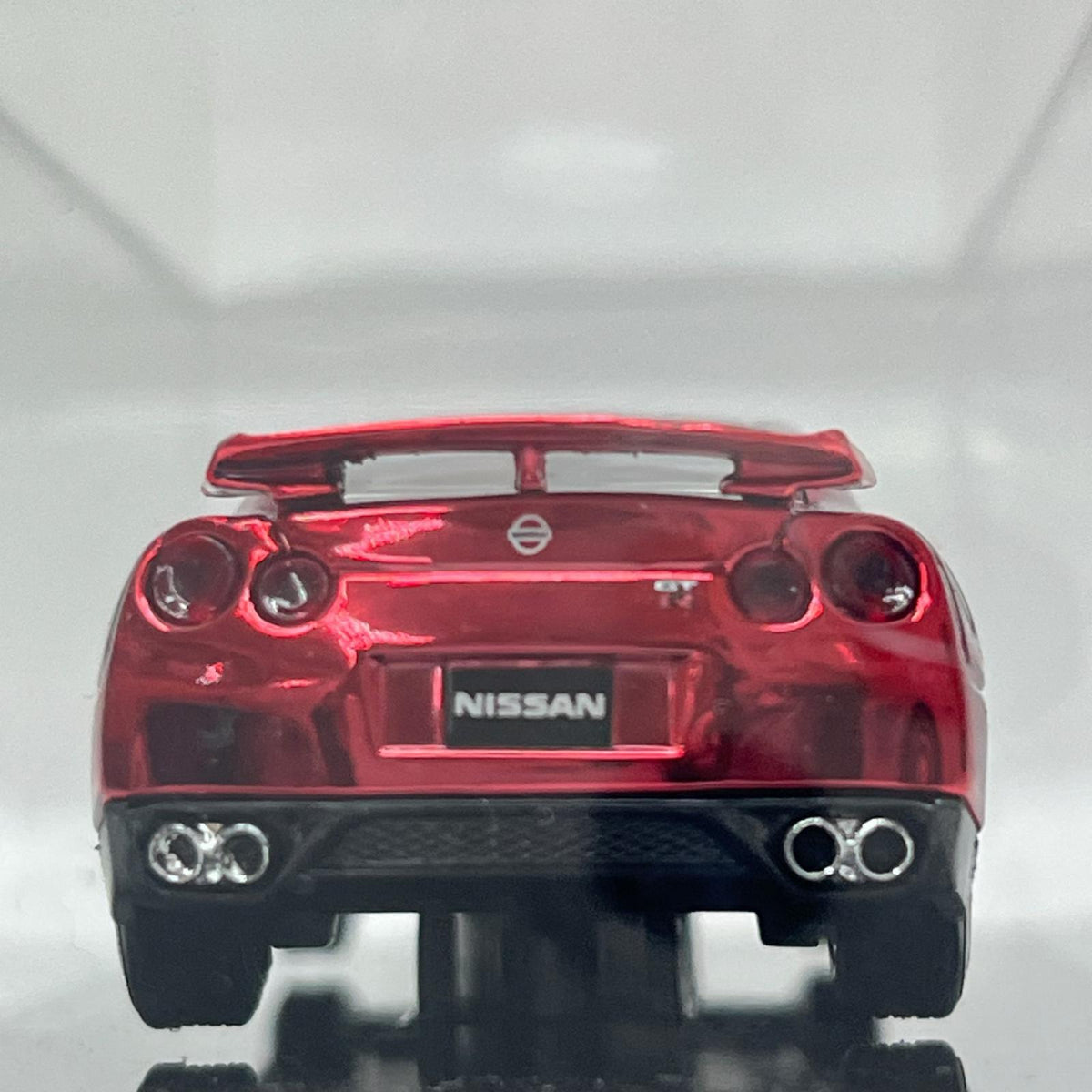 1/64 京商 GT-R クロームレッド 1/64 ニッサン GT-R R35 レッドクローム 京商 ミニカーその他