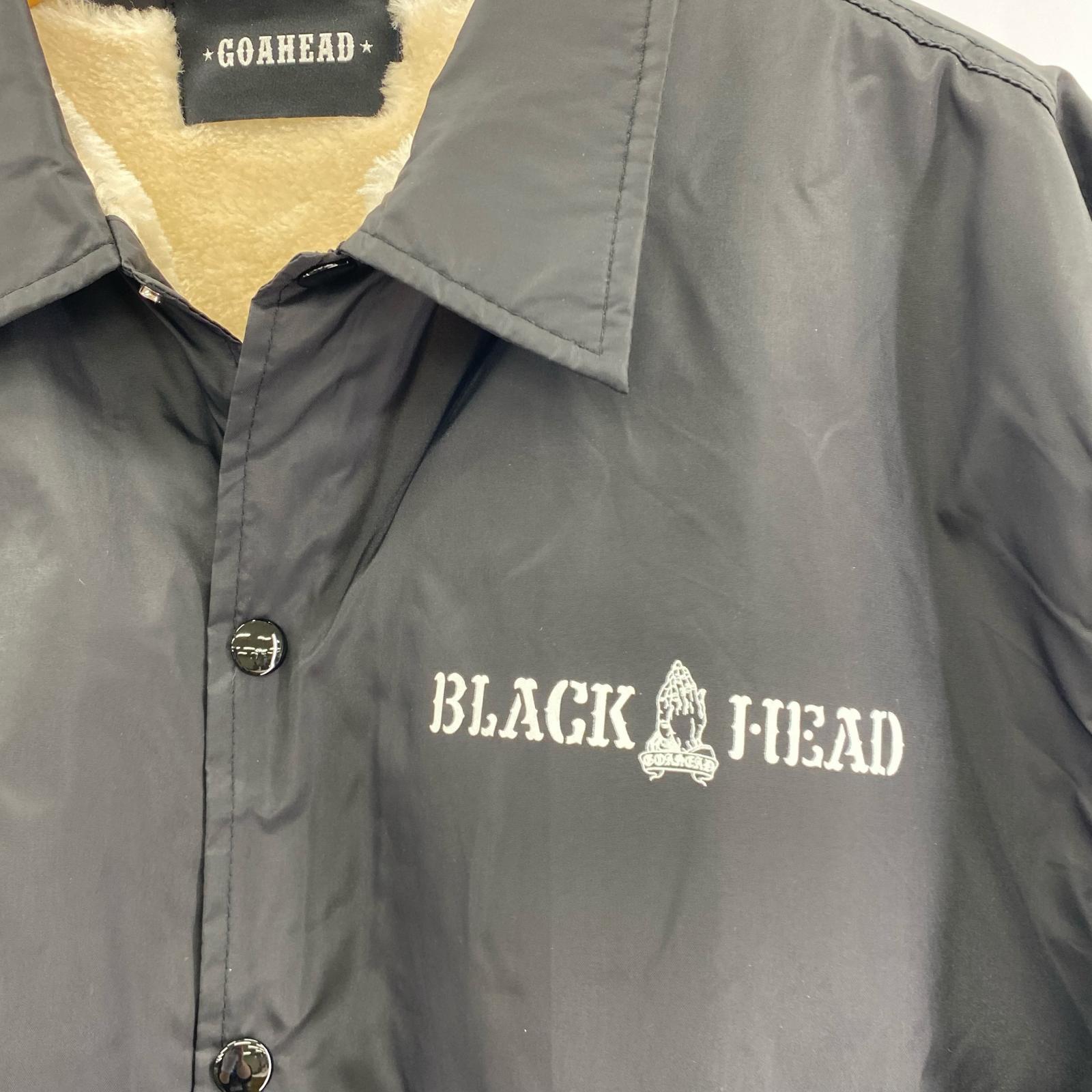 ジャケット GOAHEAD 裏ボア ジャケット ブラック