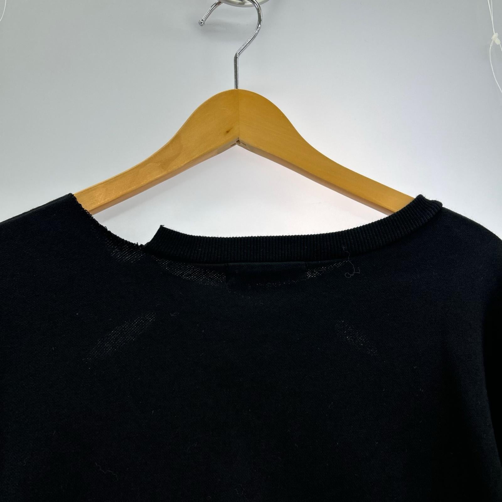 スウェット SCOTCLUB ﾀﾞﾒｰｼﾞ加工 黒 ブラック