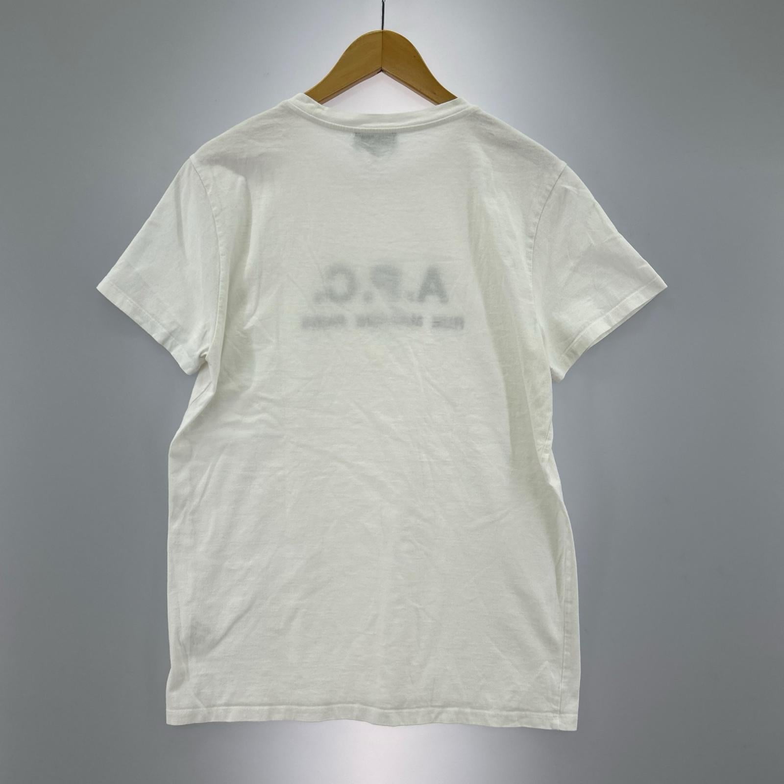 半袖Ｔシャツ A.P.C. ﾛｺﾞ刺繍Tee M ホワイト