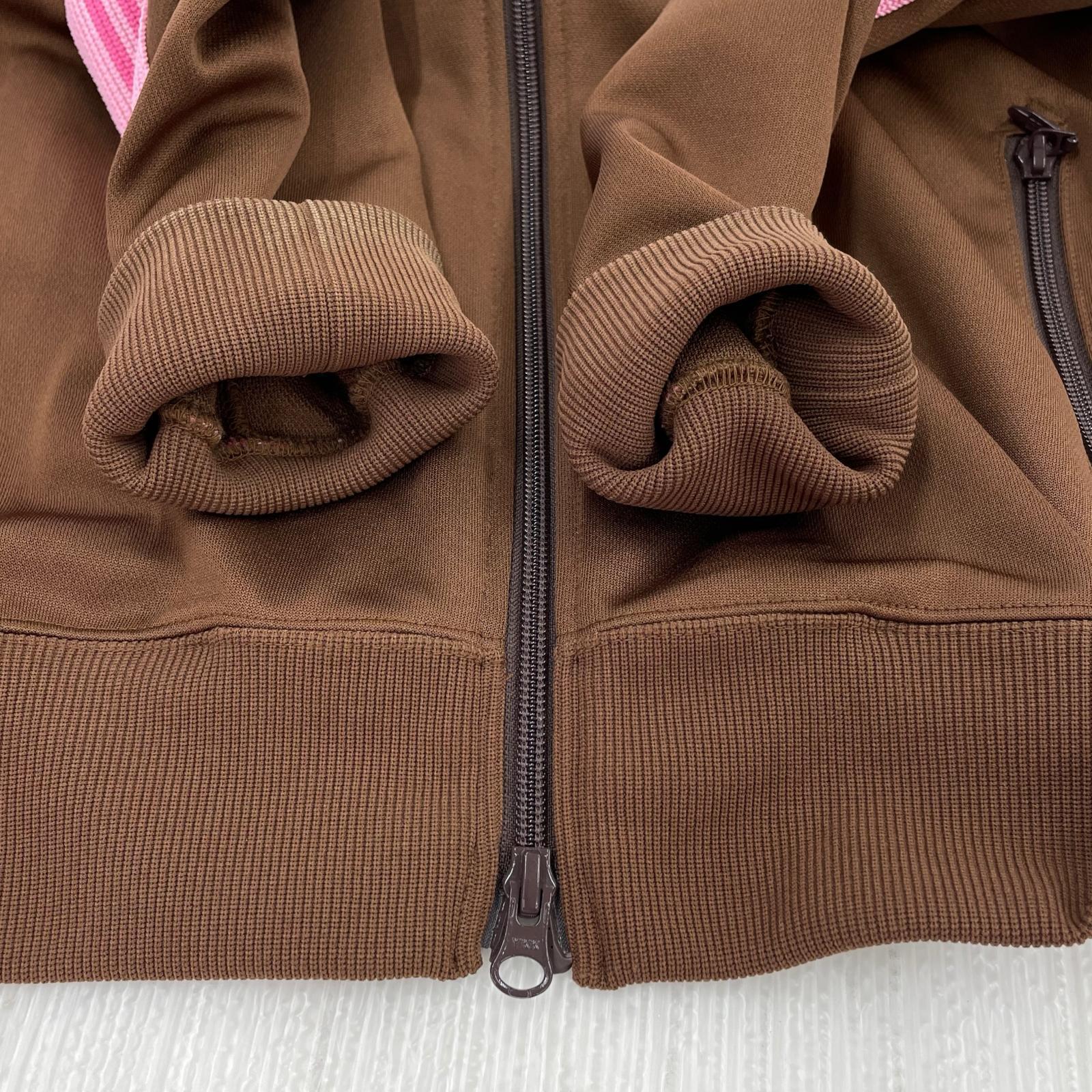 ジャケット x TACOMA FUJI TRACK JACKET POLY SMOOTH L L ブラウン