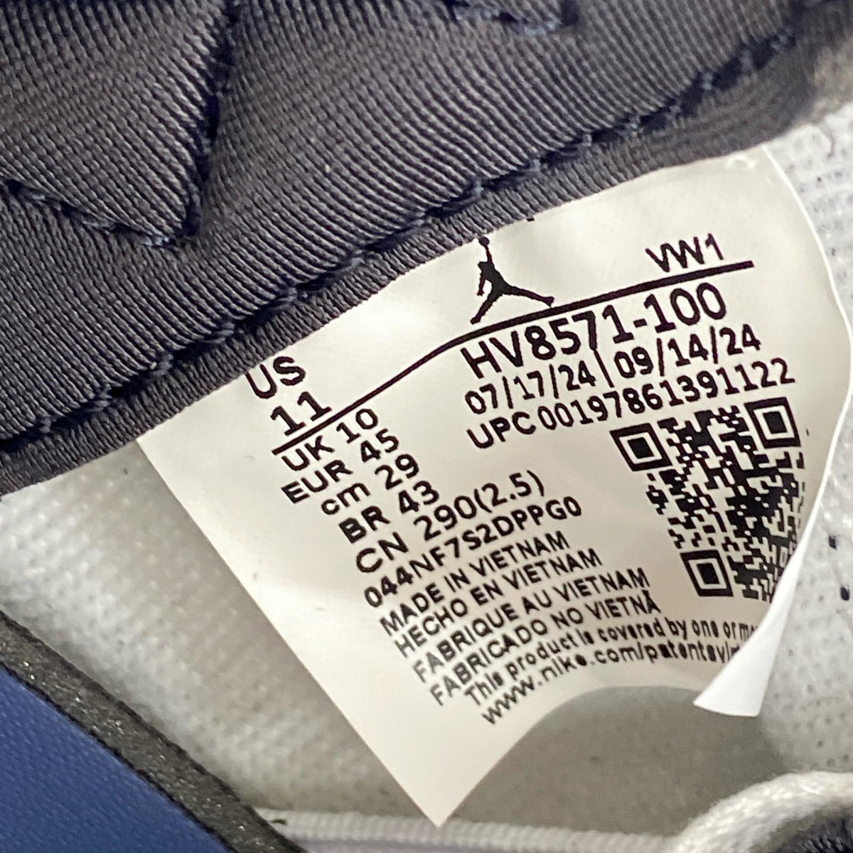 スニーカー ×A Ma Maniere Air Jordan 3 29cm (US11 UK10 1/2 EU48) ホワイト