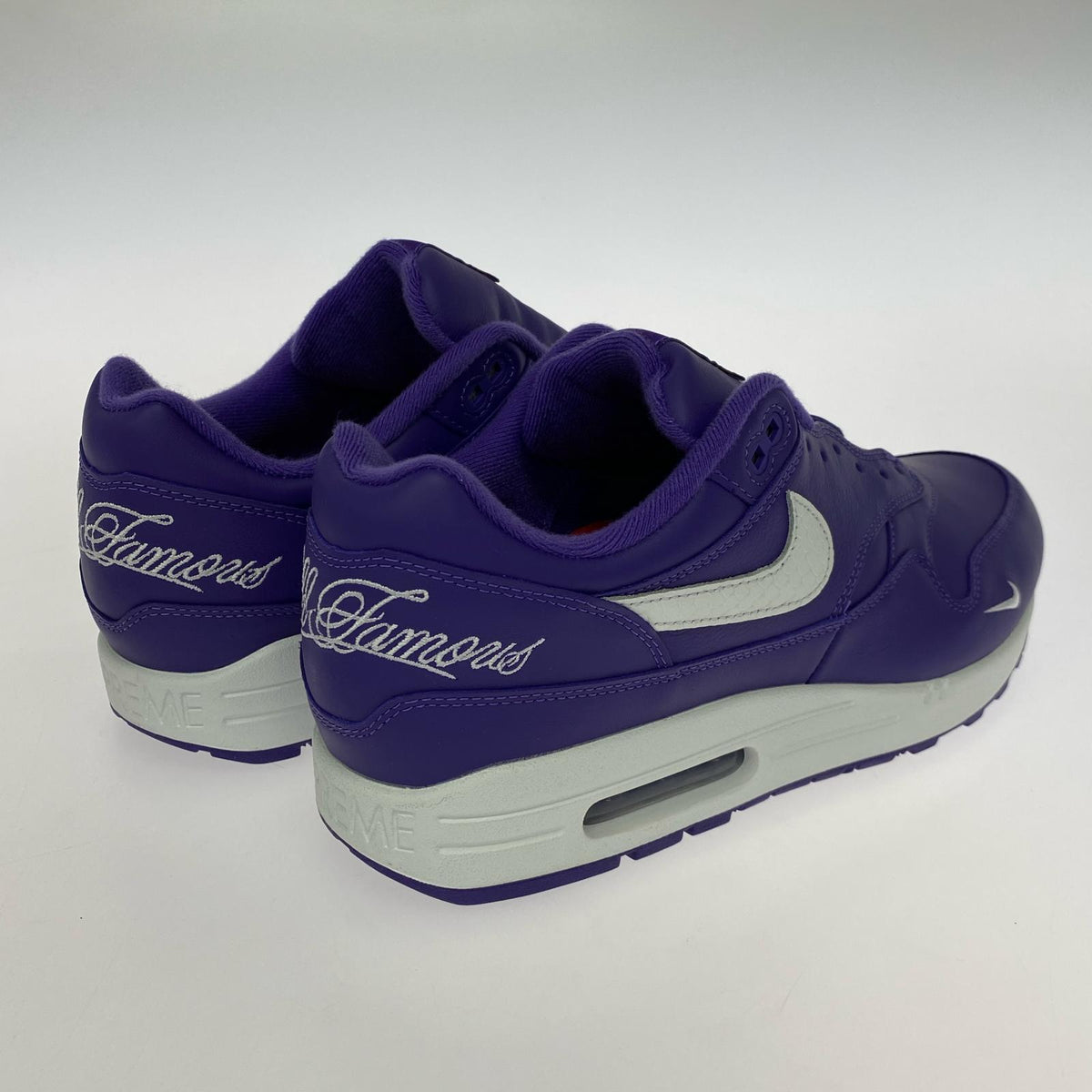 スニーカー ｘSUPREME AIR MAX 1 '87 SP 29cm (US11 UK10 1/2 EU48) パープル