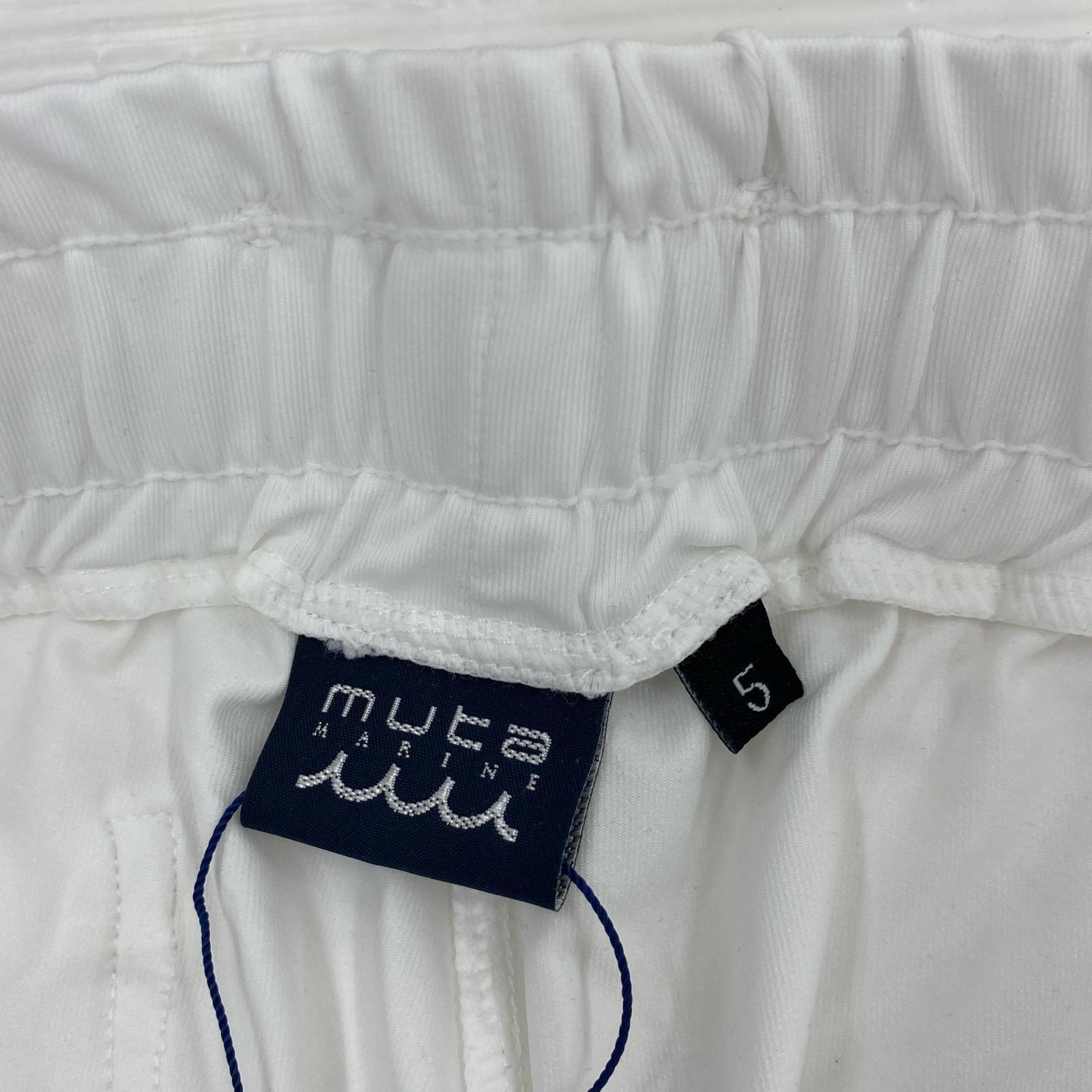 ショートパンツ 青ボーダー ラッシュショートパンツ M 5