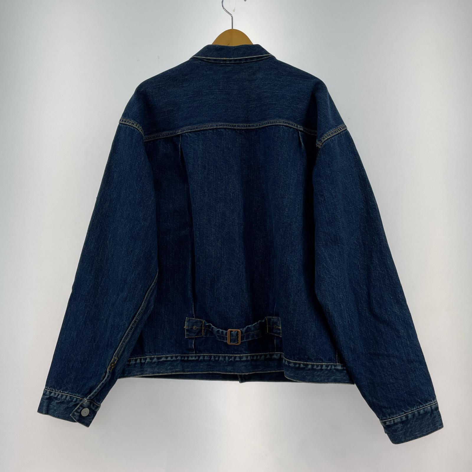 デニムジャケット Single Pocket Denim Jacket 1st 48 48 ネイビー