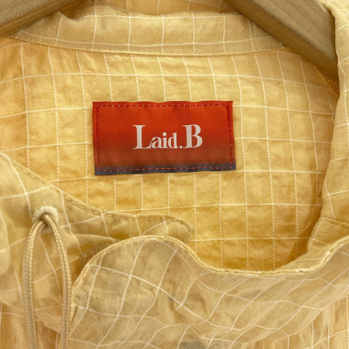 ジャケット Laid.B 25SS Diver seam parka (2) 2 イエロー