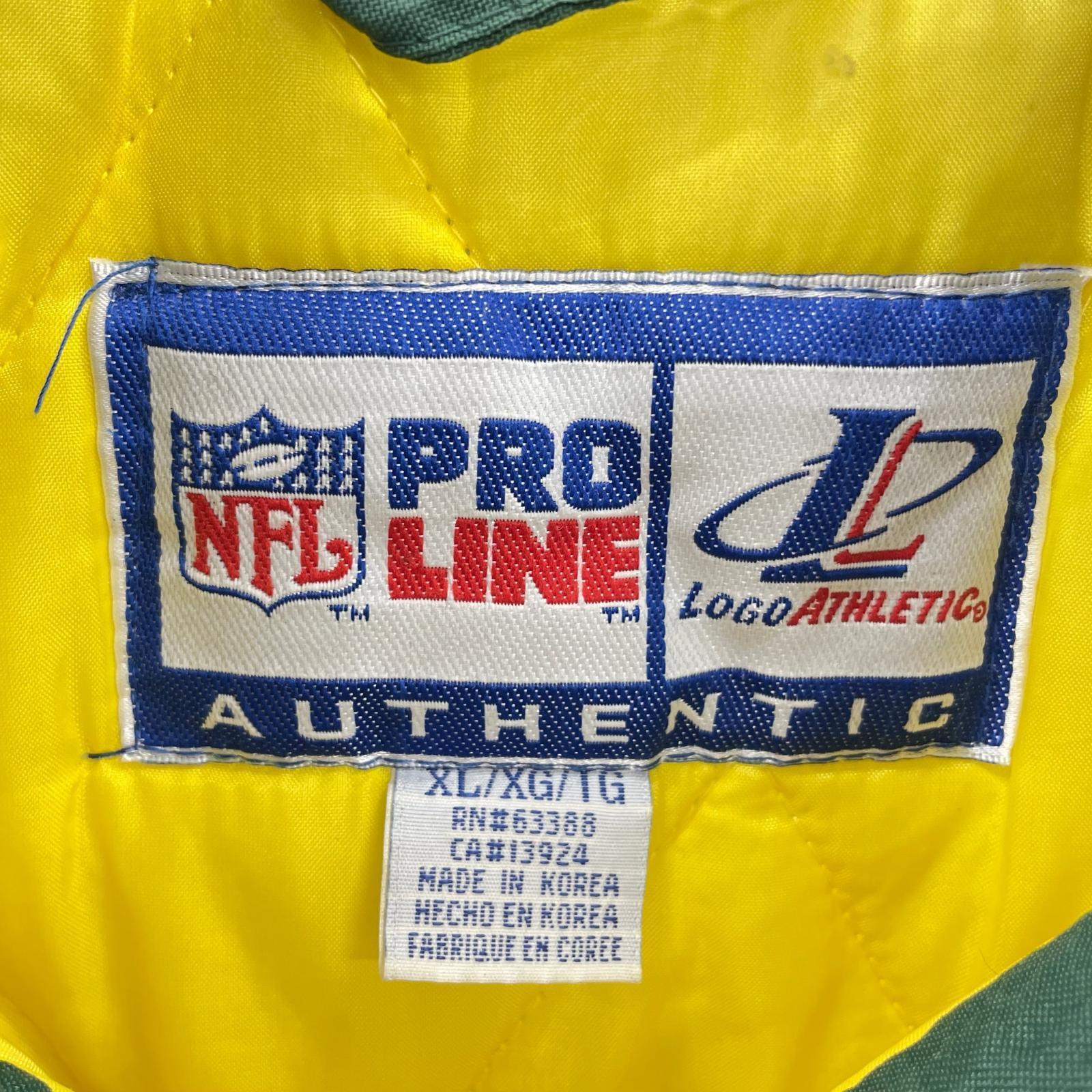 ジャケット NFL PRO LINE パッカーズ 中綿ブルゾン 緑 (XL)