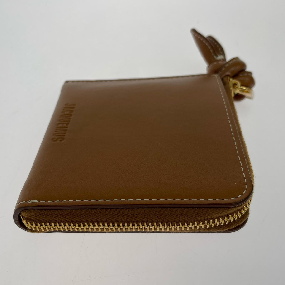 コンパクトウォレット JACQUEMUS LE PORTE-MONAIE TOURNI 茶 ブラウン