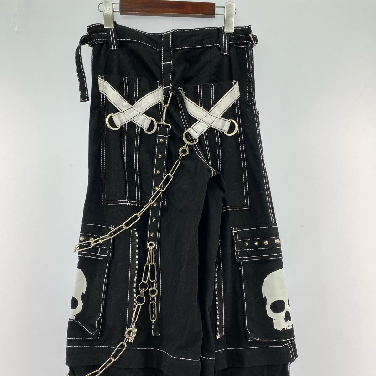 パンツ TRIPP NYC reflective dark street pants ブラック